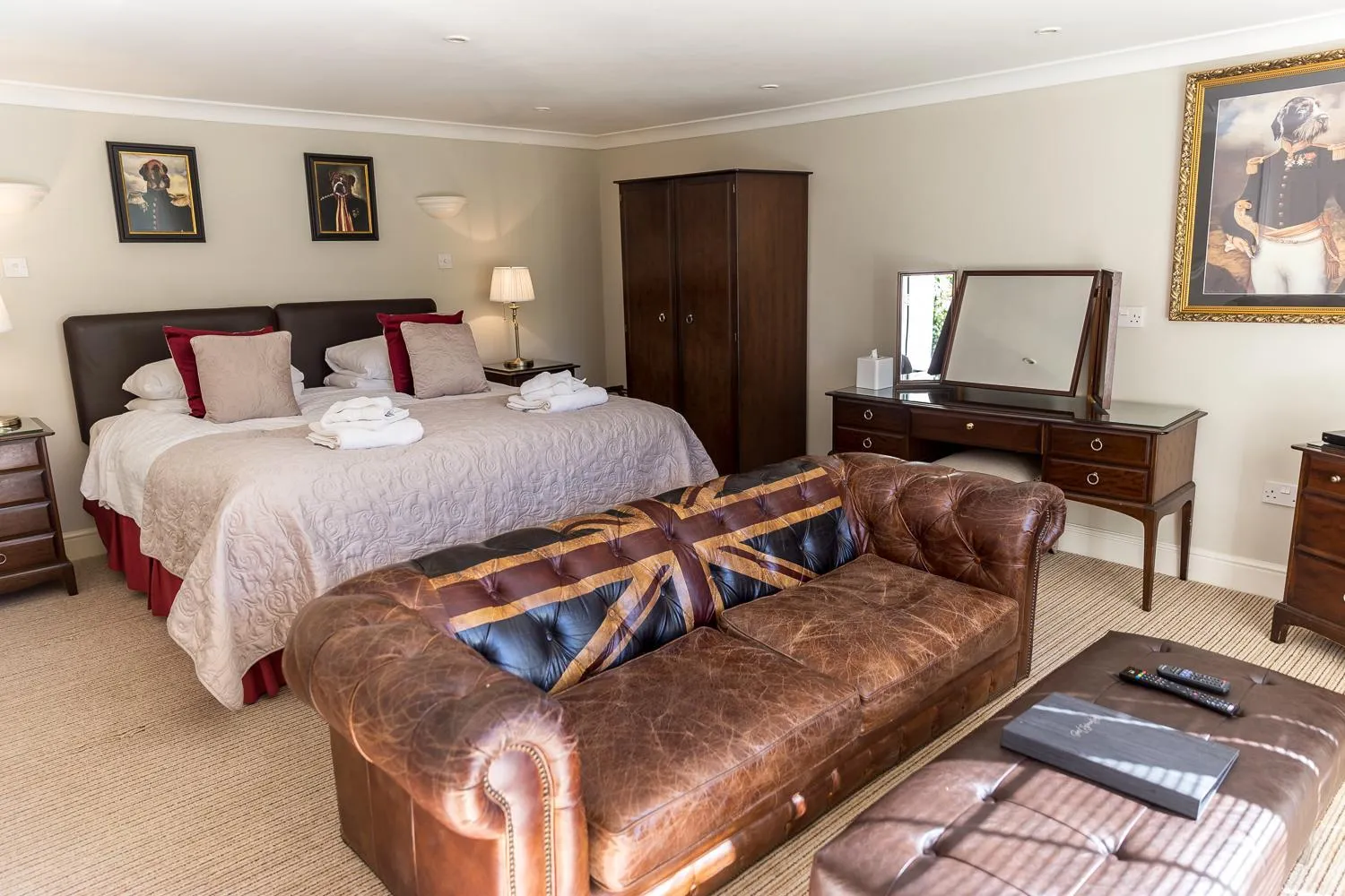 Bed in Cricket Field House