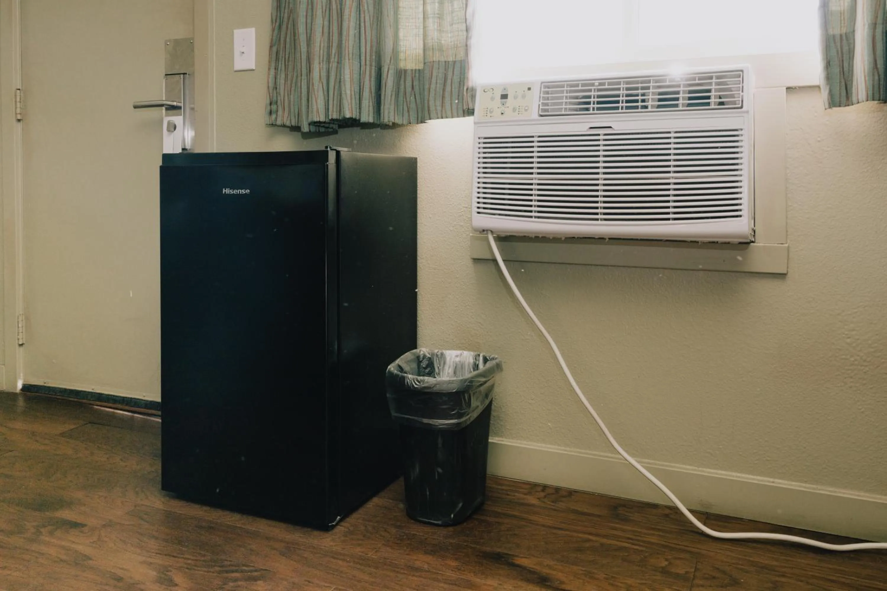 air conditioner in La Hacienda Motel