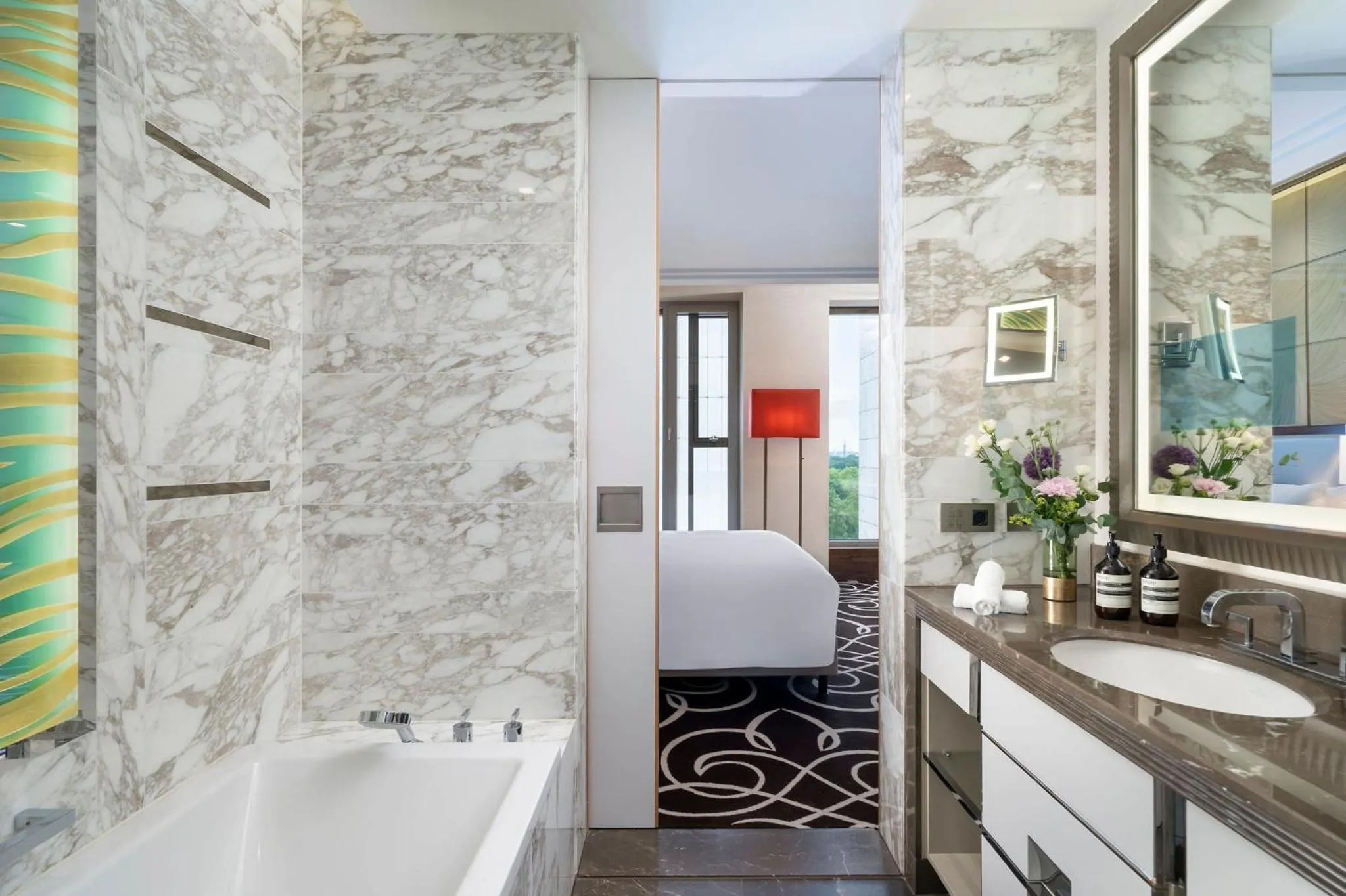 Bathroom in Waldorf Astoria Berlin