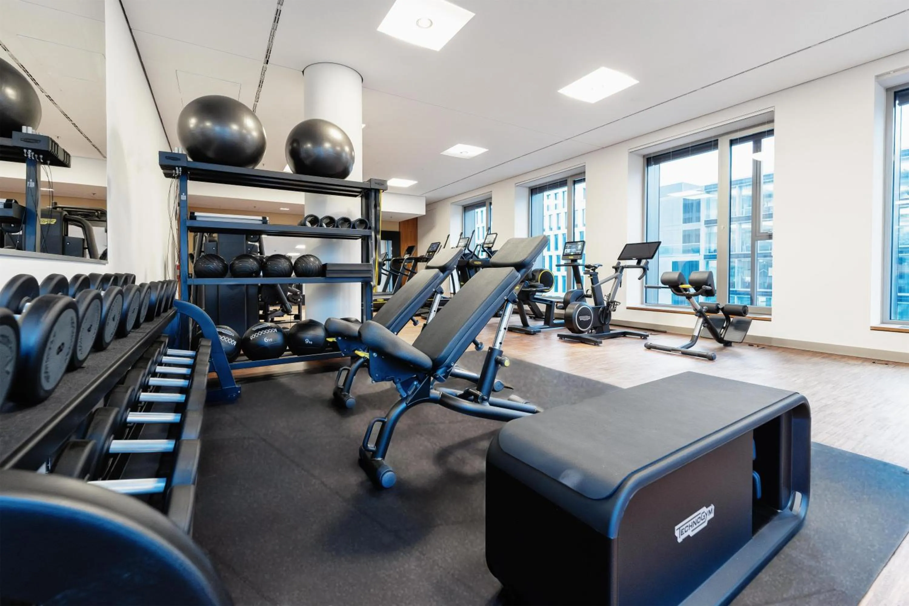 Fitness centre/facilities in Waldorf Astoria Berlin