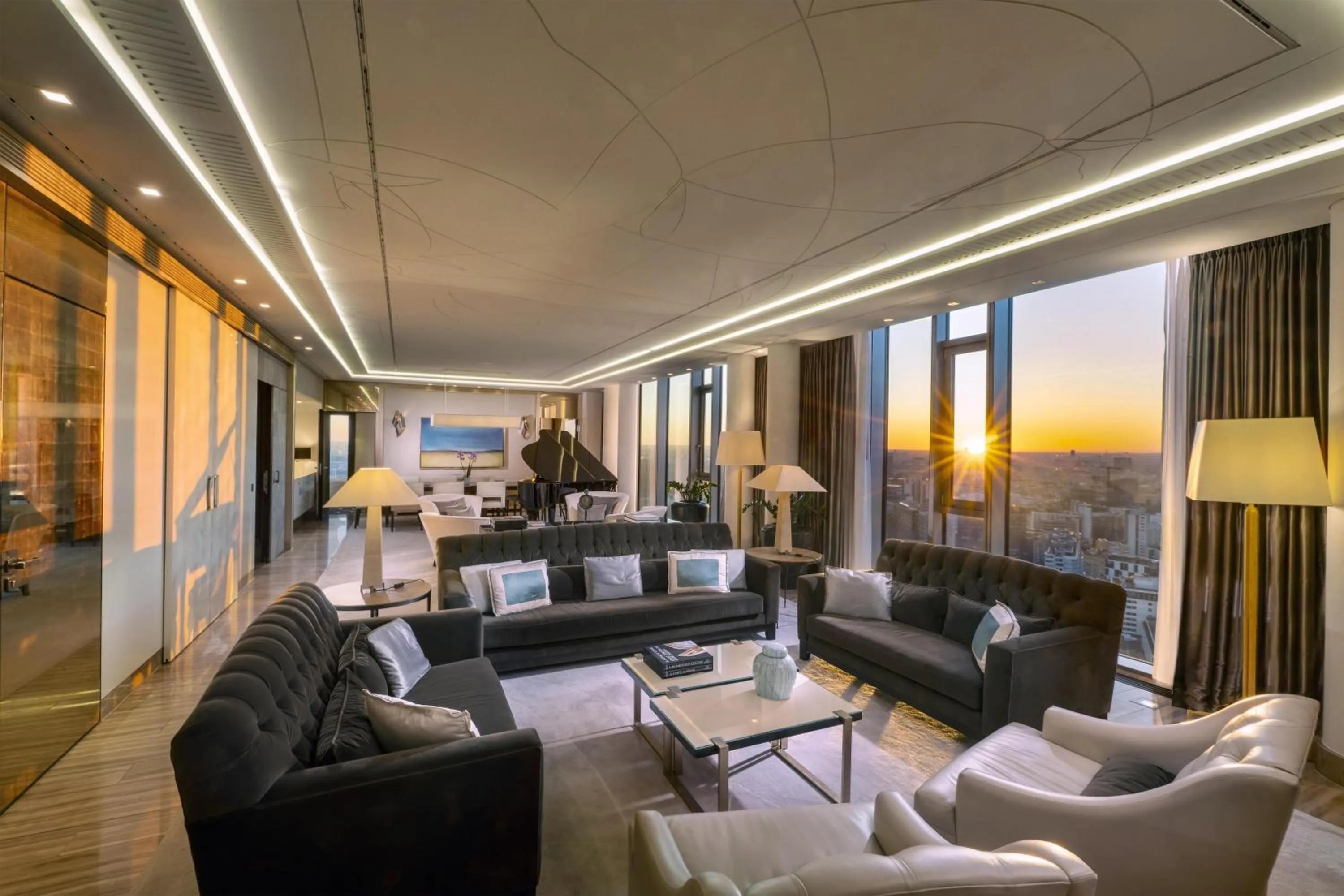 Living room in Waldorf Astoria Berlin