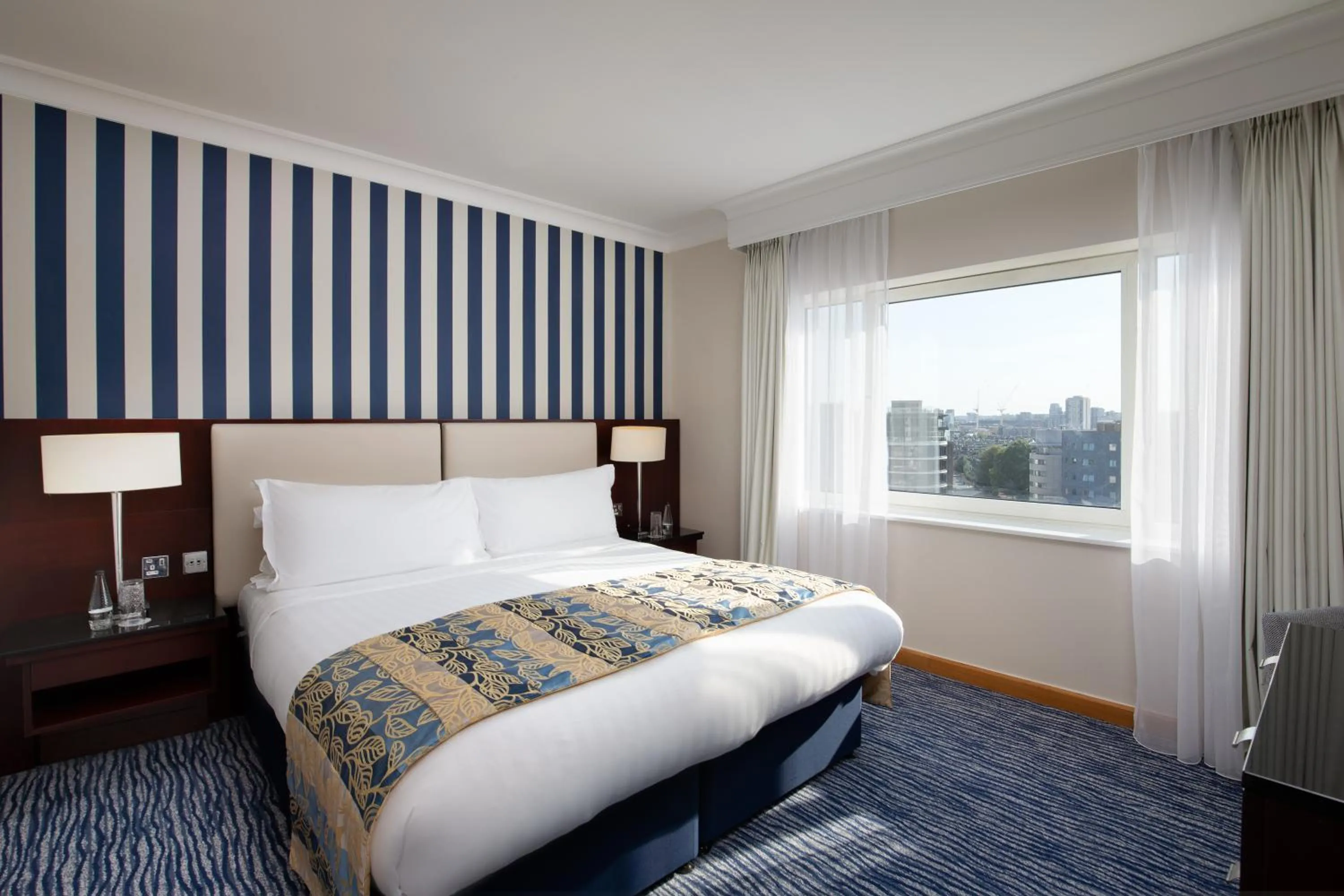 Bedroom, Bed in The Chelsea Harbour Hotel and Spa