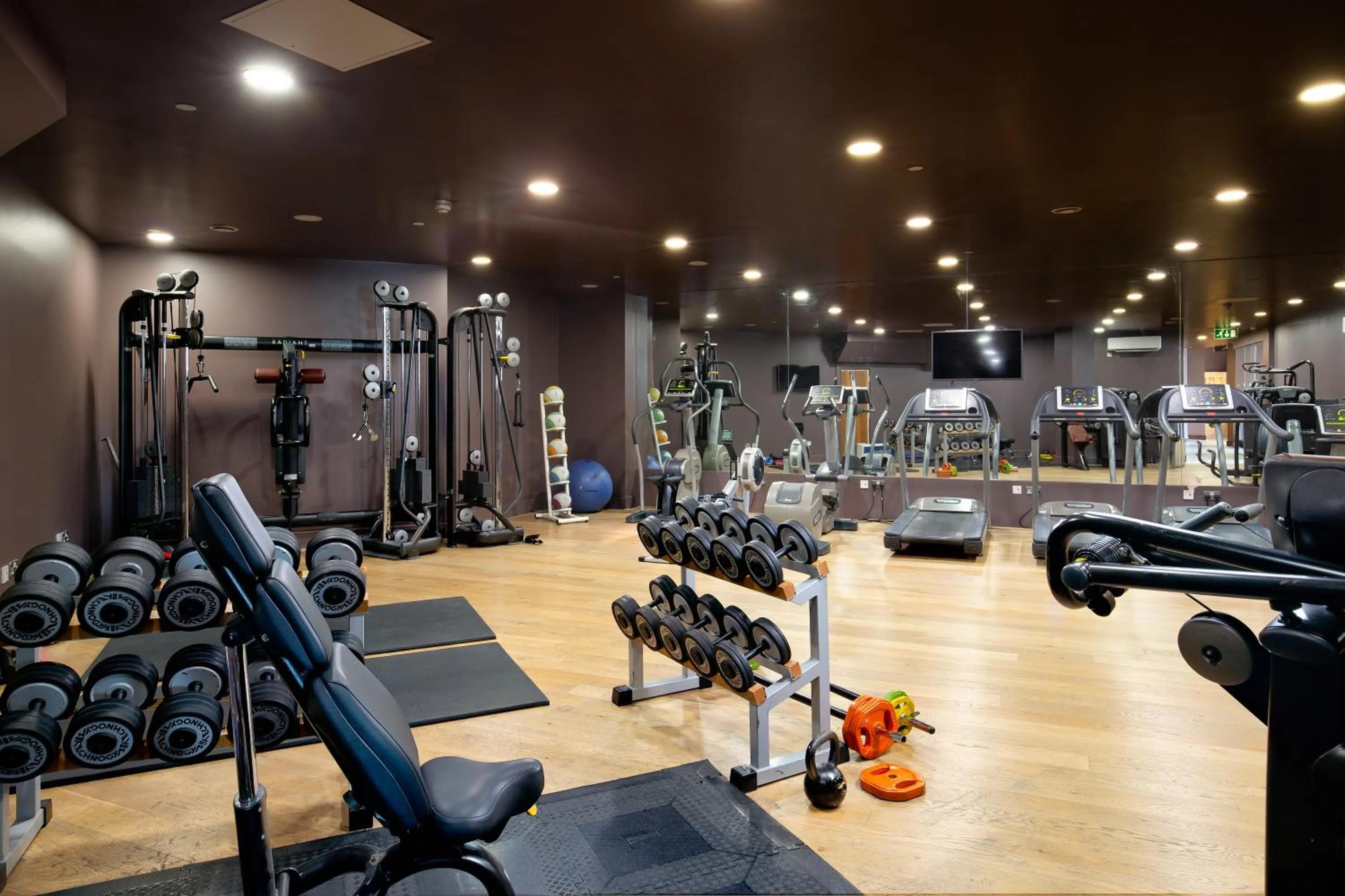 Fitness centre/facilities in The Chelsea Harbour Hotel and Spa