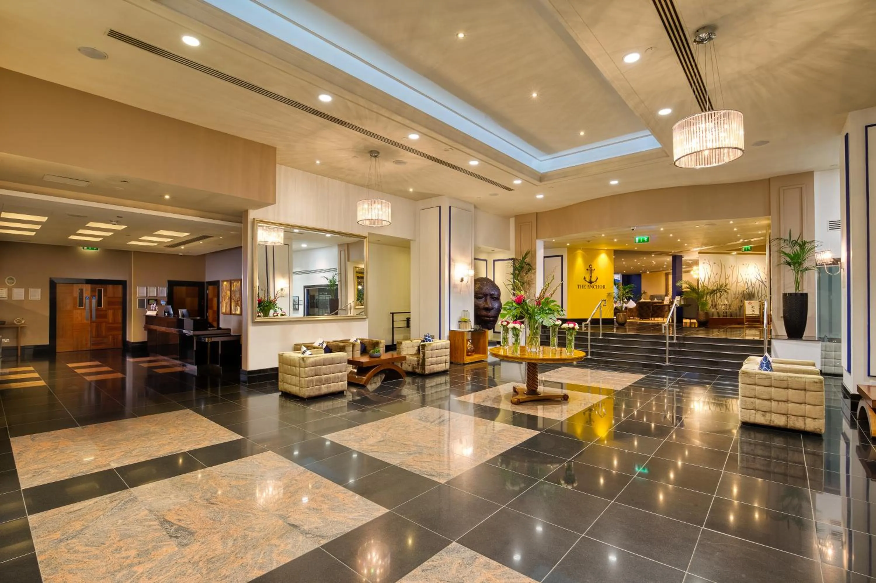 Lobby or reception in The Chelsea Harbour Hotel and Spa