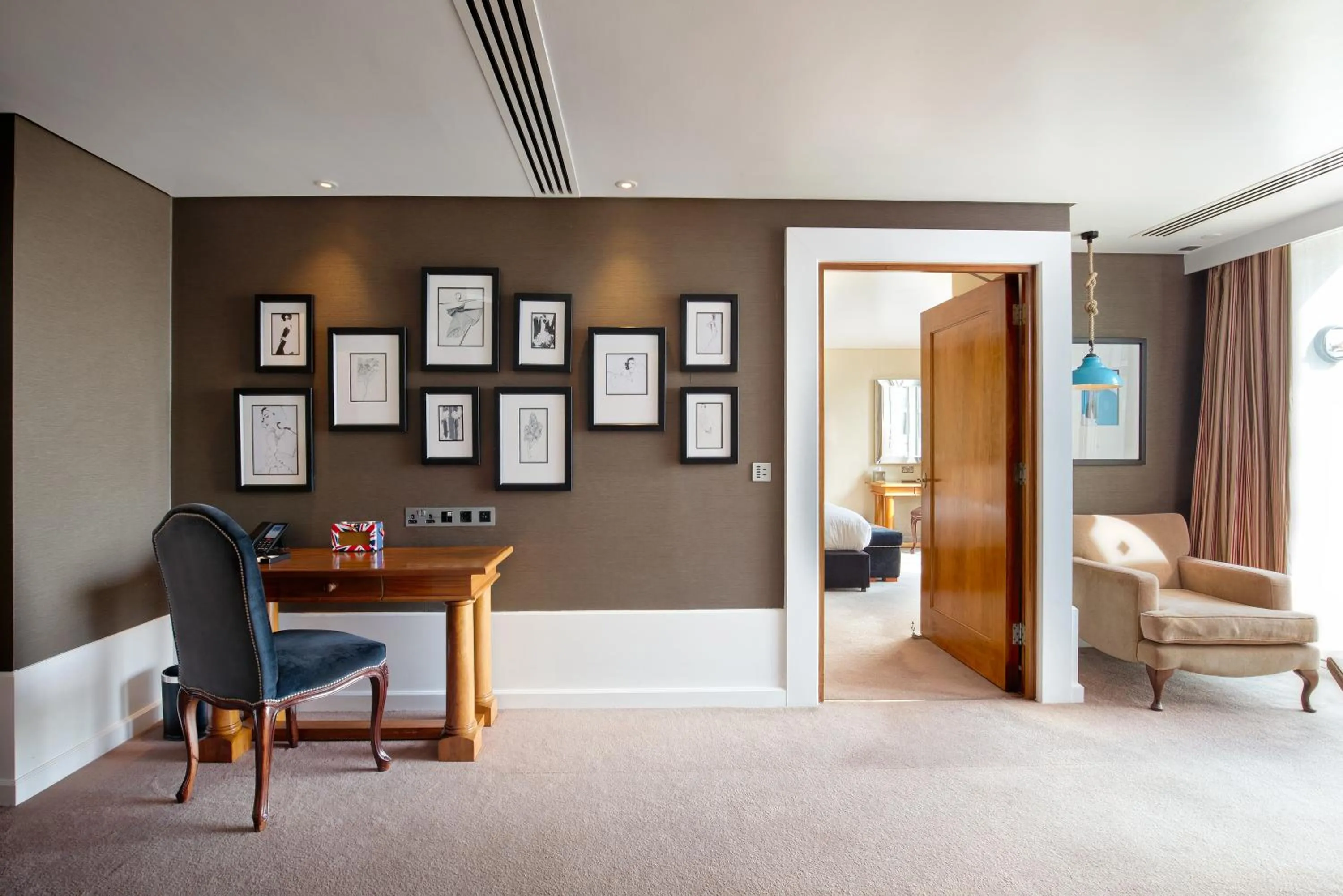 Dining area in The Chelsea Harbour Hotel and Spa