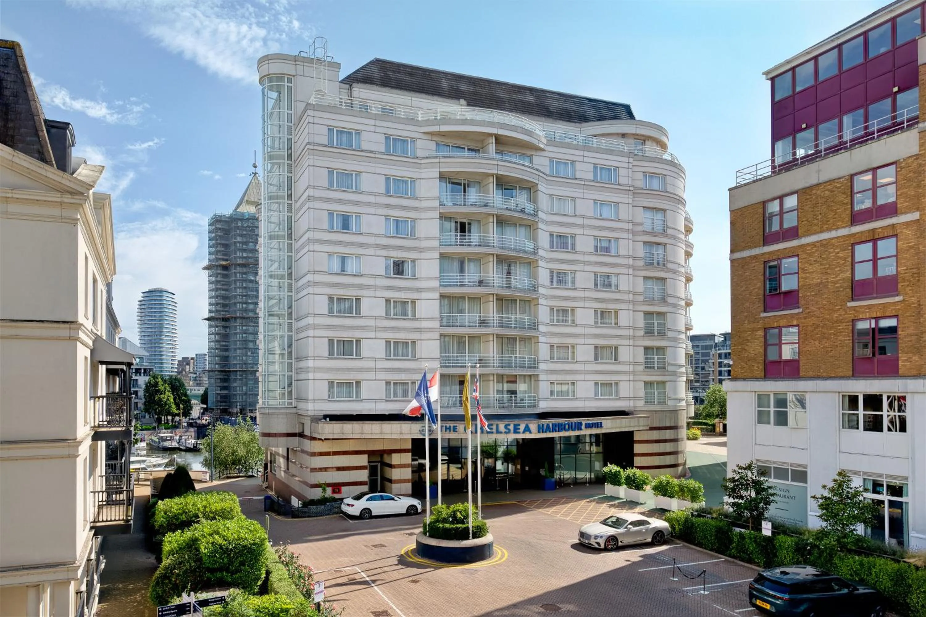 Property building in The Chelsea Harbour Hotel and Spa