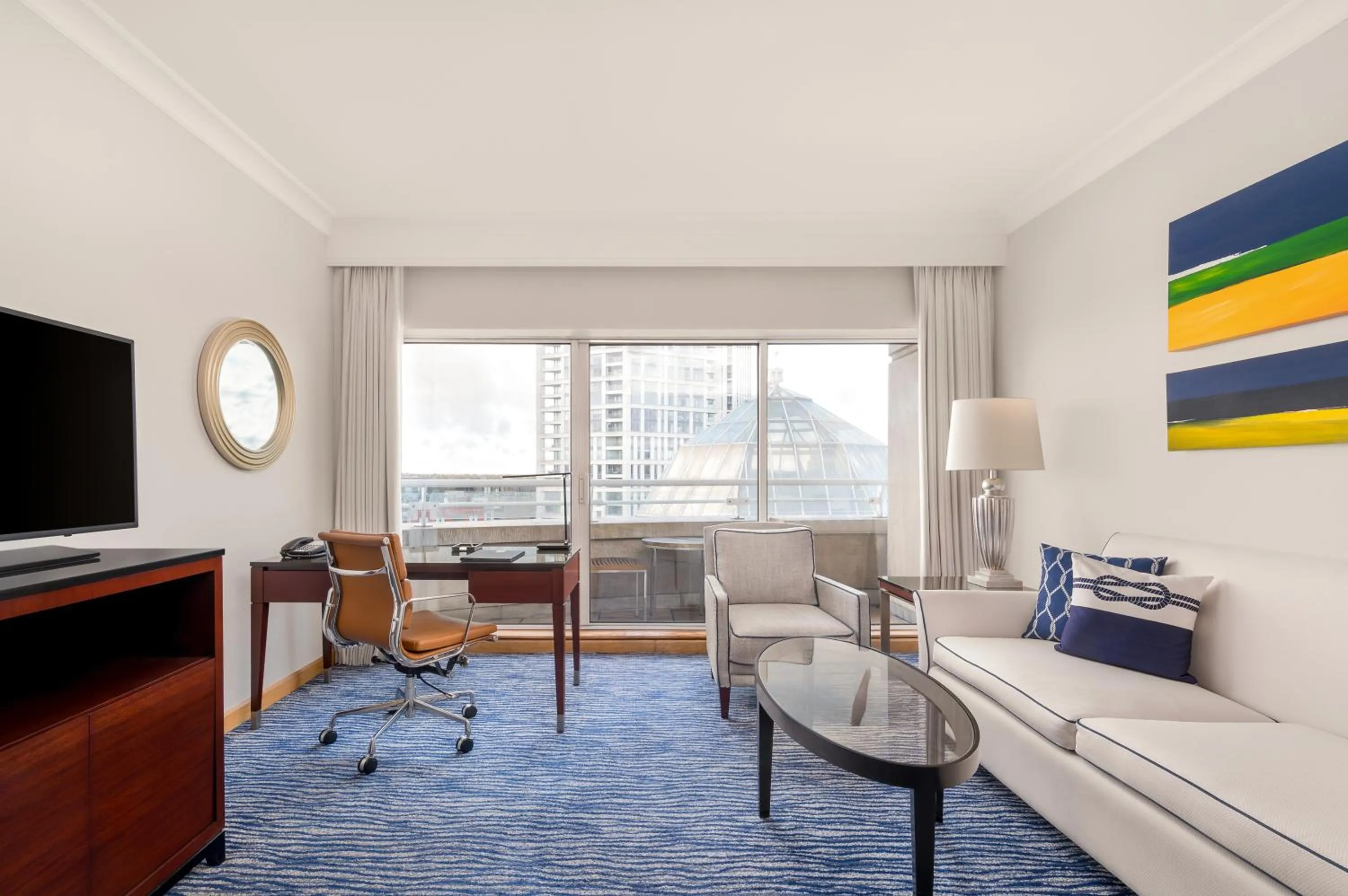 Seating area in The Chelsea Harbour Hotel and Spa
