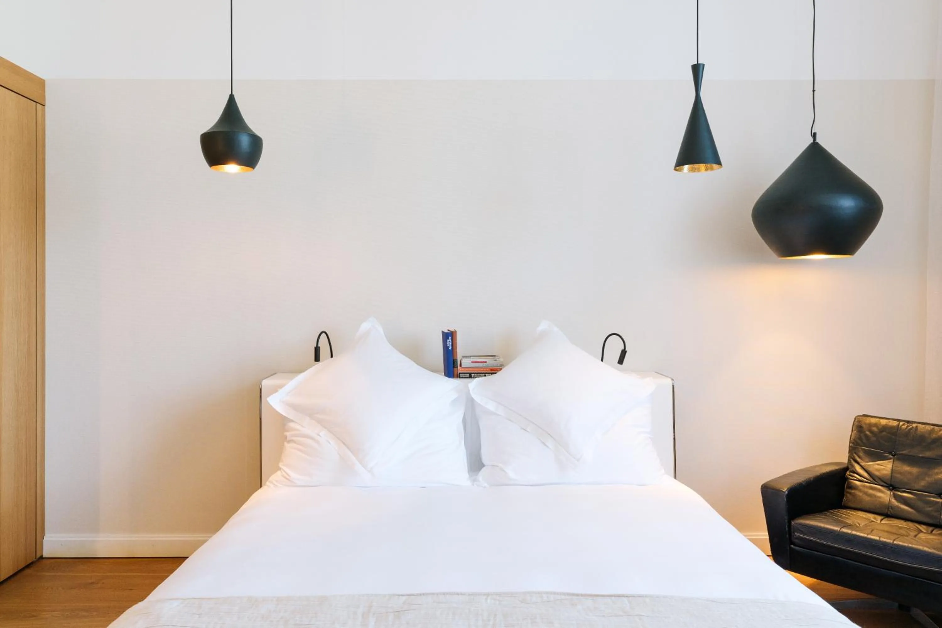 Bed in B2 Hotel Zürich