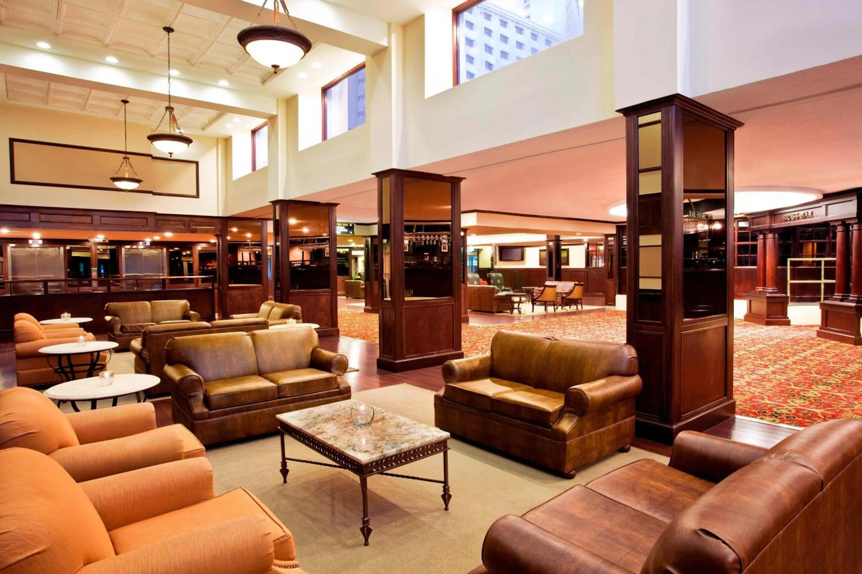 Lobby or reception in Sheraton Greensboro