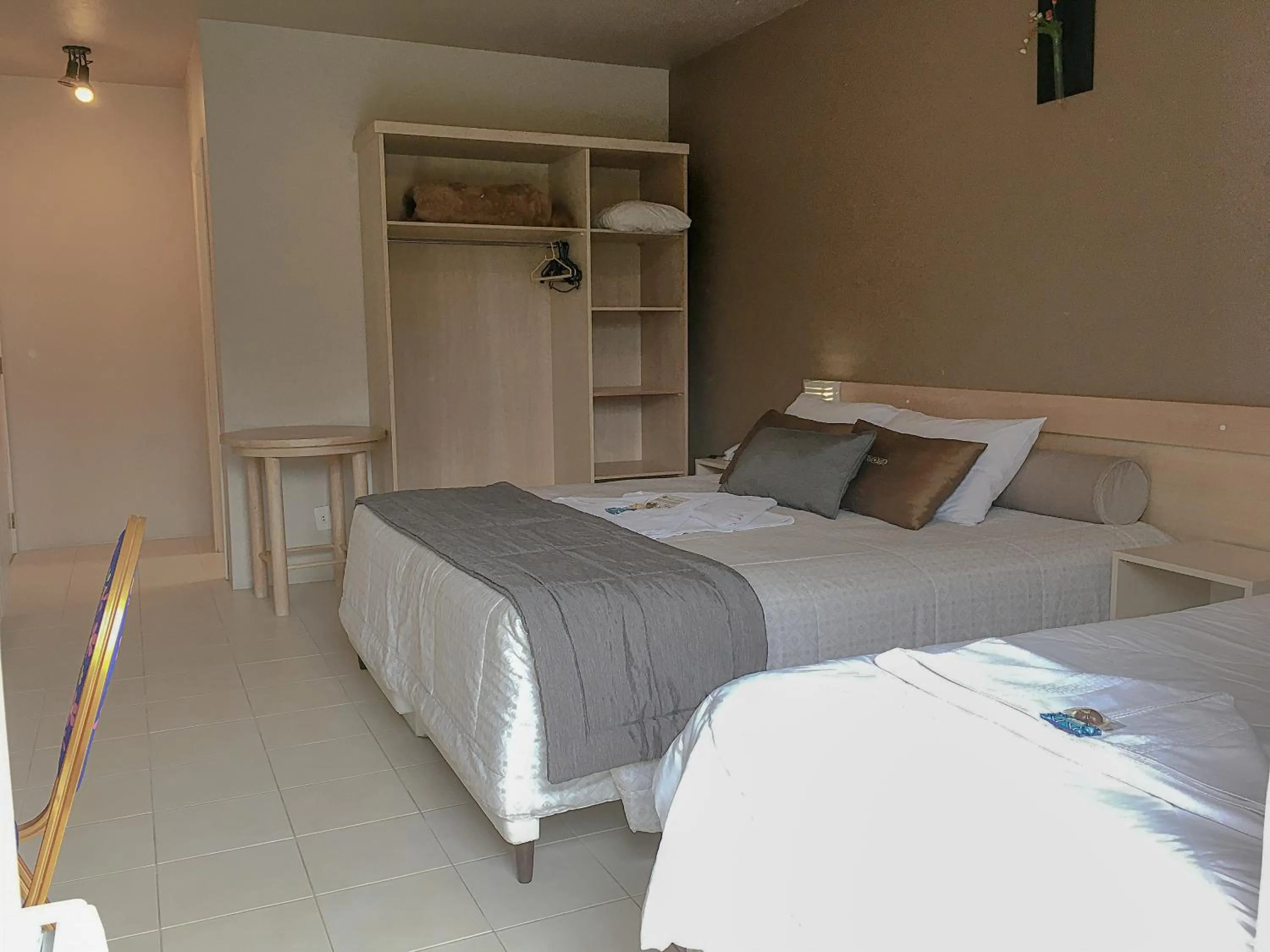 Bed in Pousada Tango