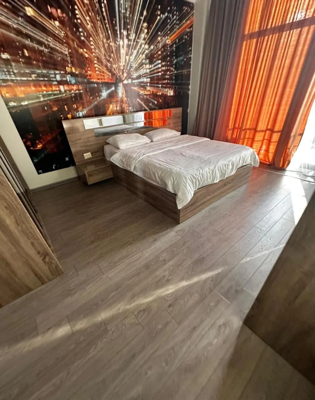 Bed in Hotel Skyline Batumi