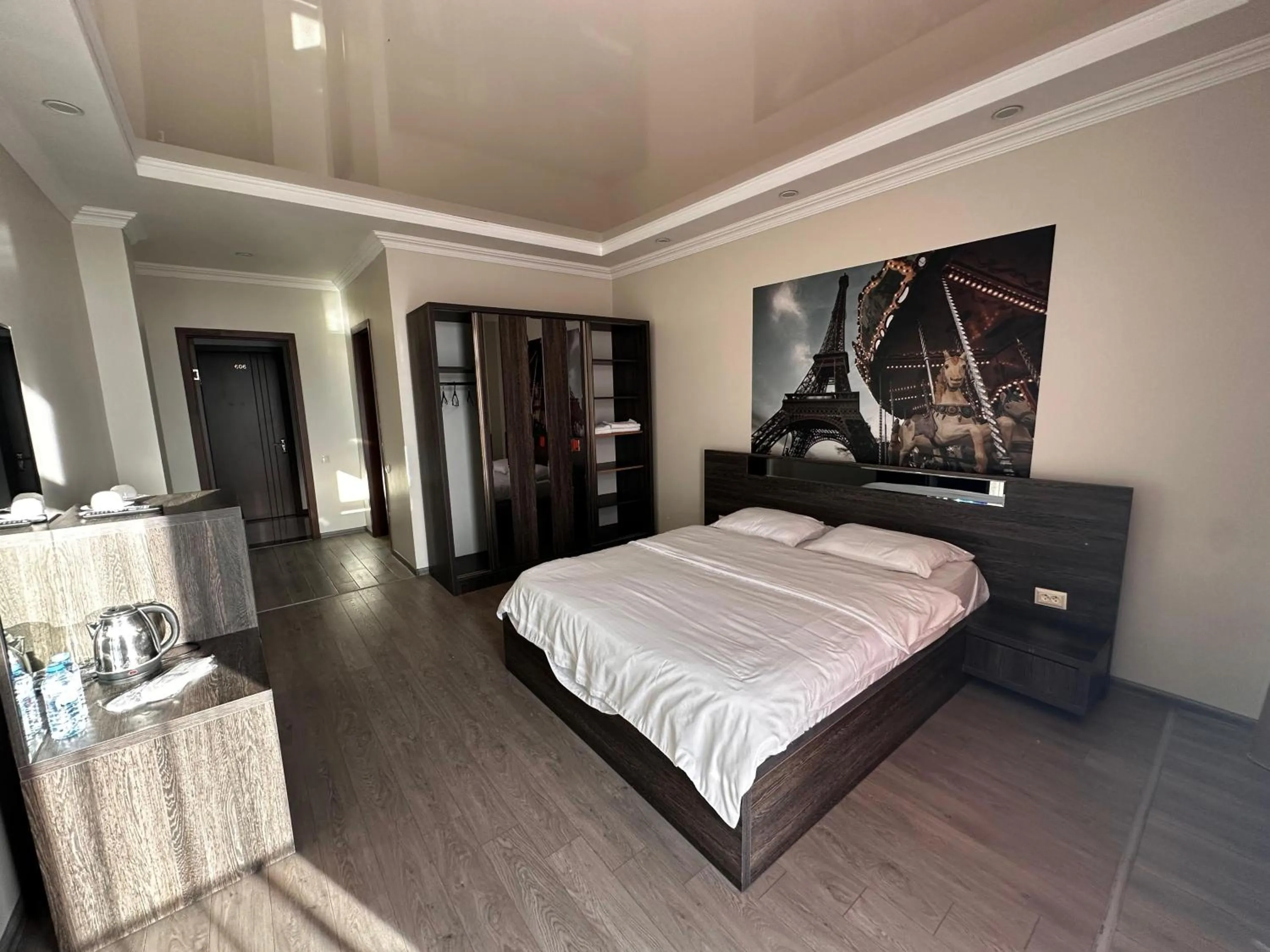 Bed in Hotel Skyline Batumi