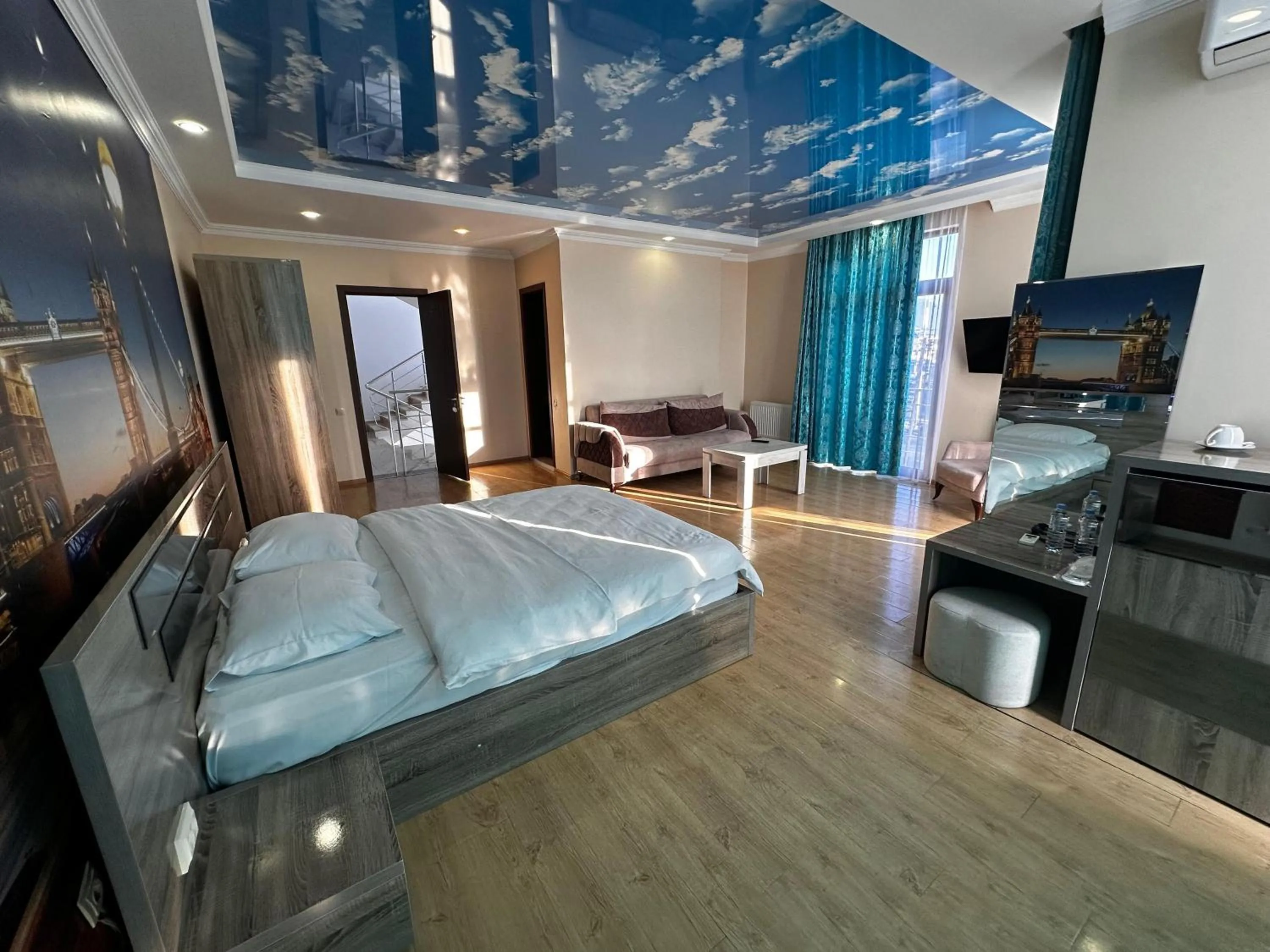 Bed in Hotel Skyline Batumi