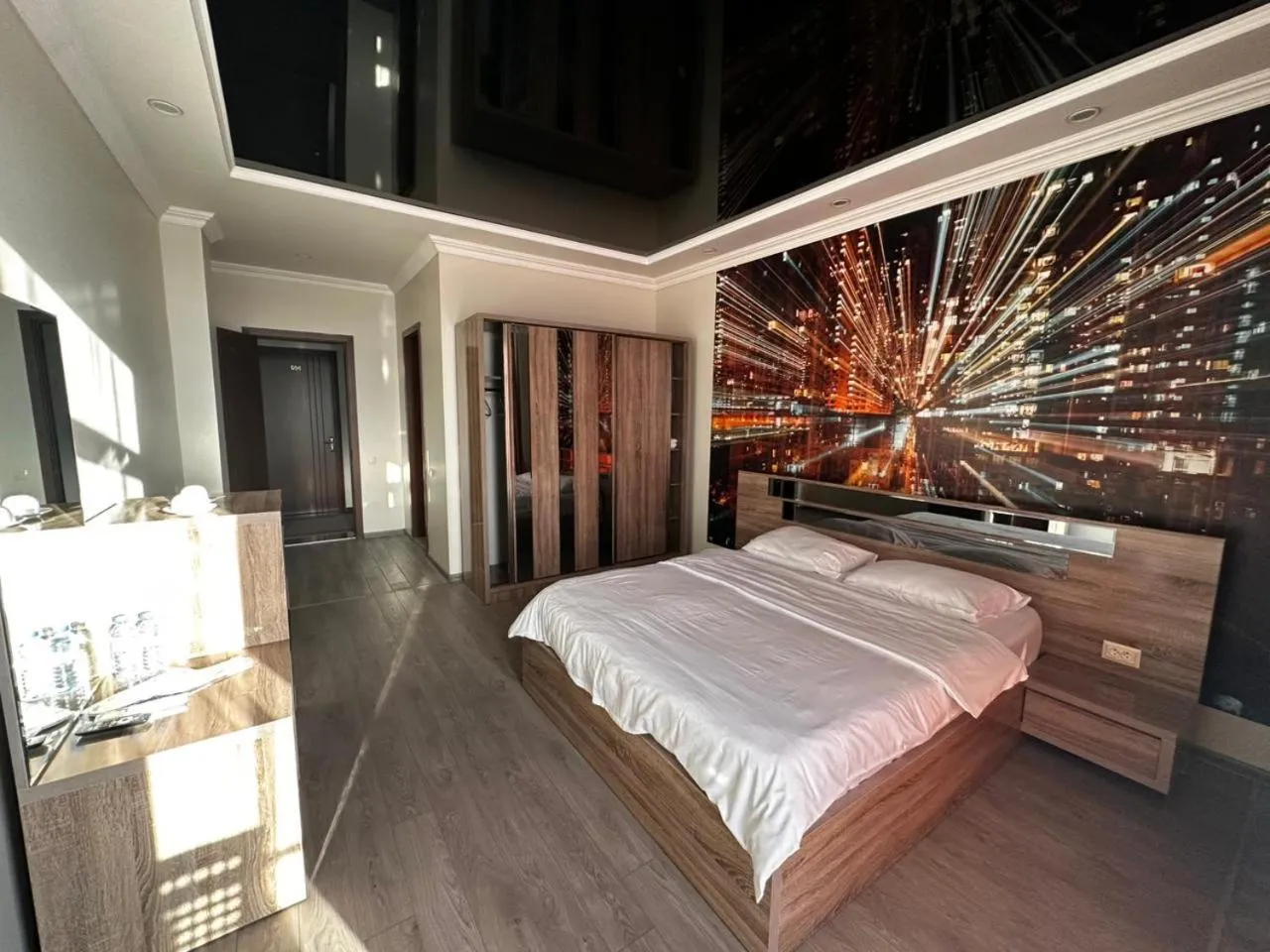 Bed in Hotel Skyline Batumi