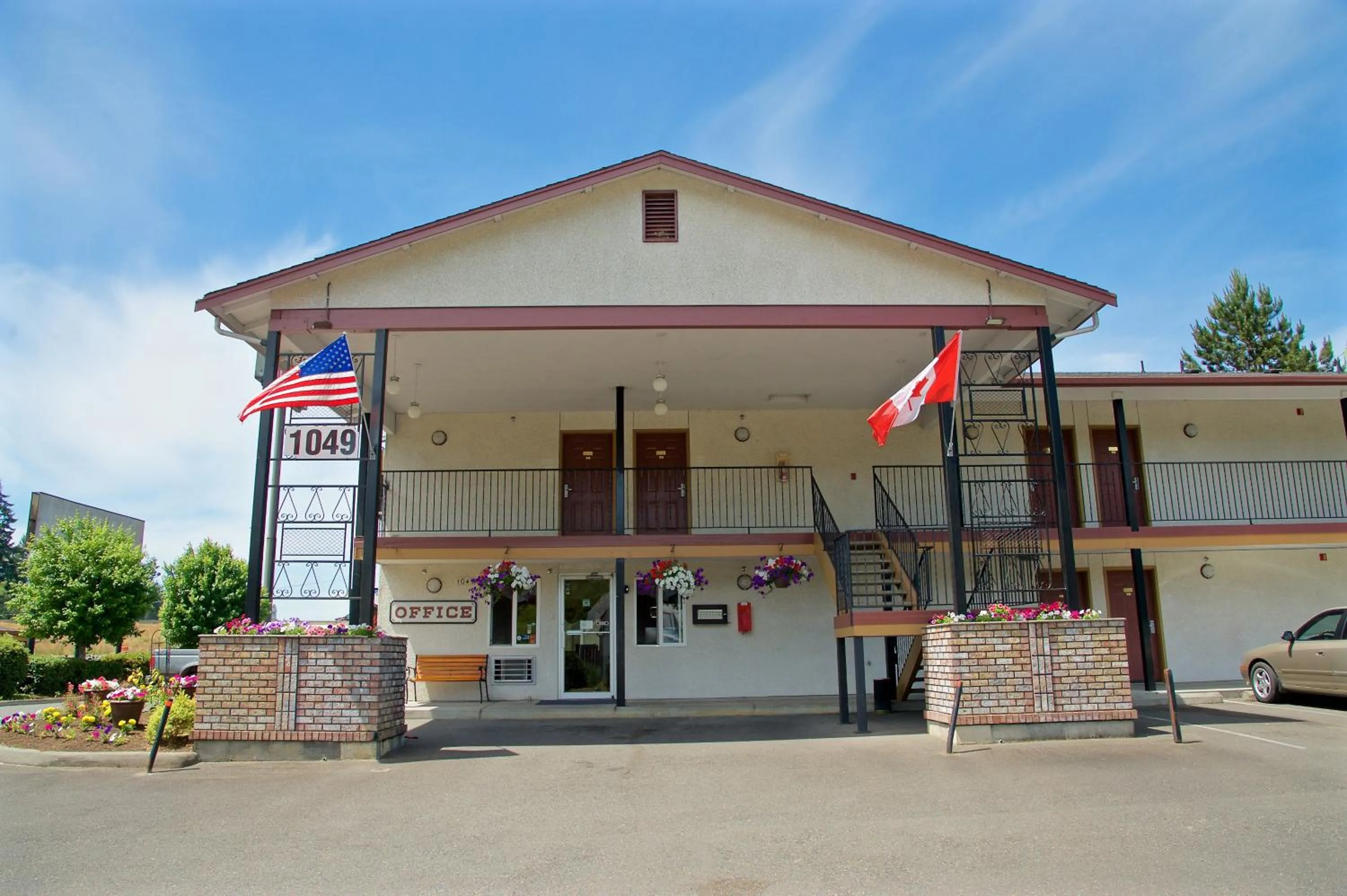Property building in King Oscar Motel Centralia
