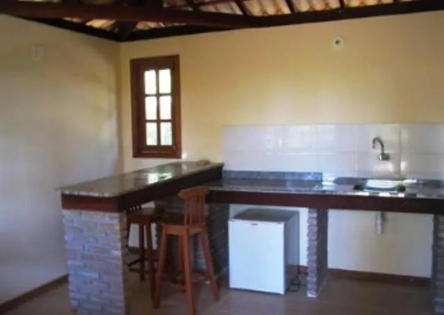 Dining area in Pousada Araçás Village