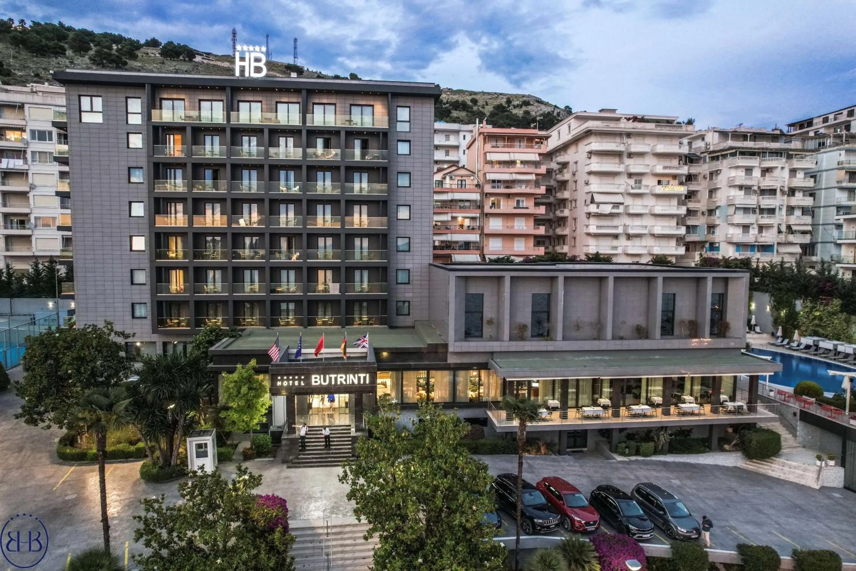 Property building in Hotel Saranda Butrinti, Affiliated by Melia