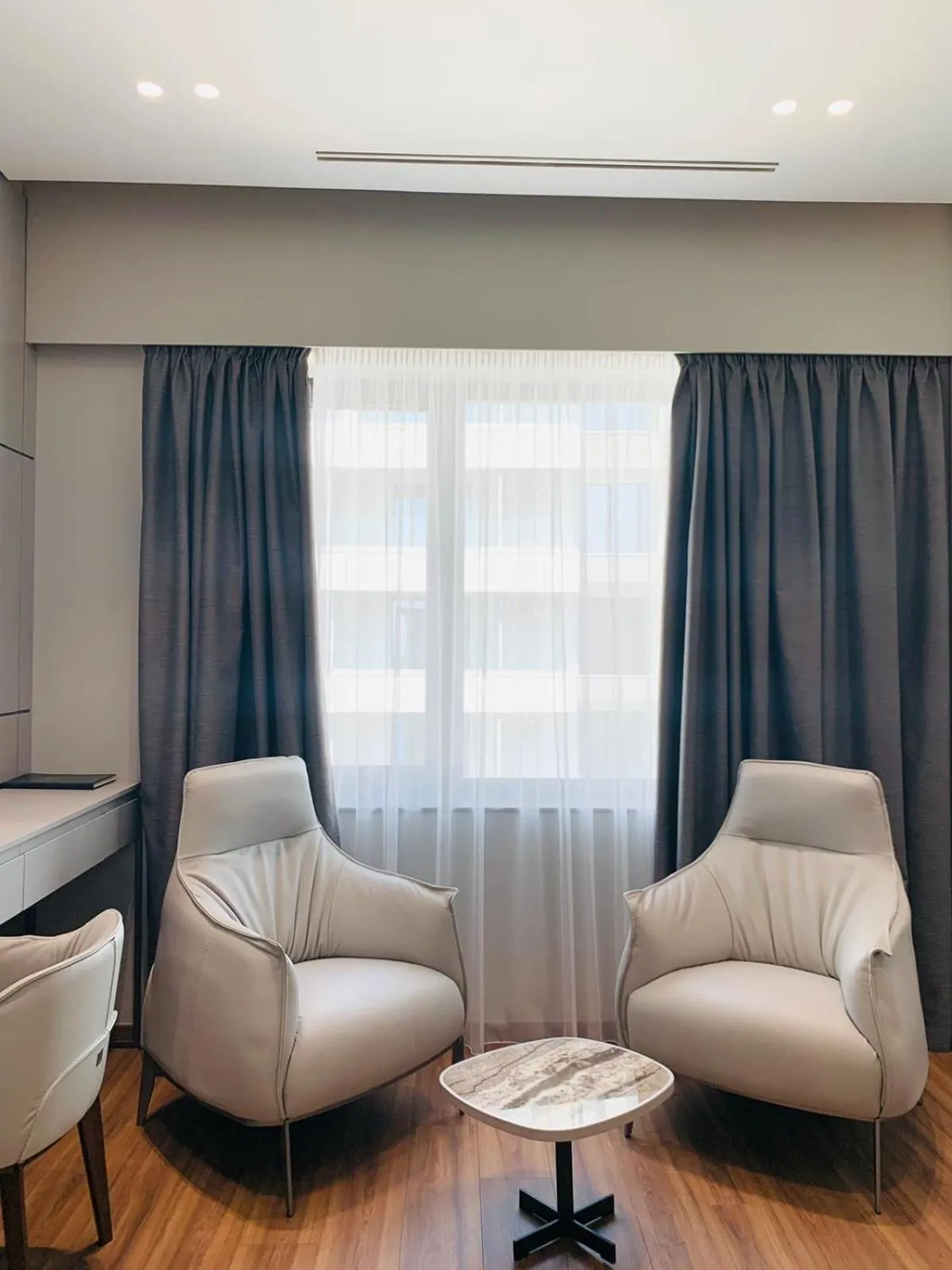 Seating area in Hotel Saranda Butrinti, Affiliated by Melia