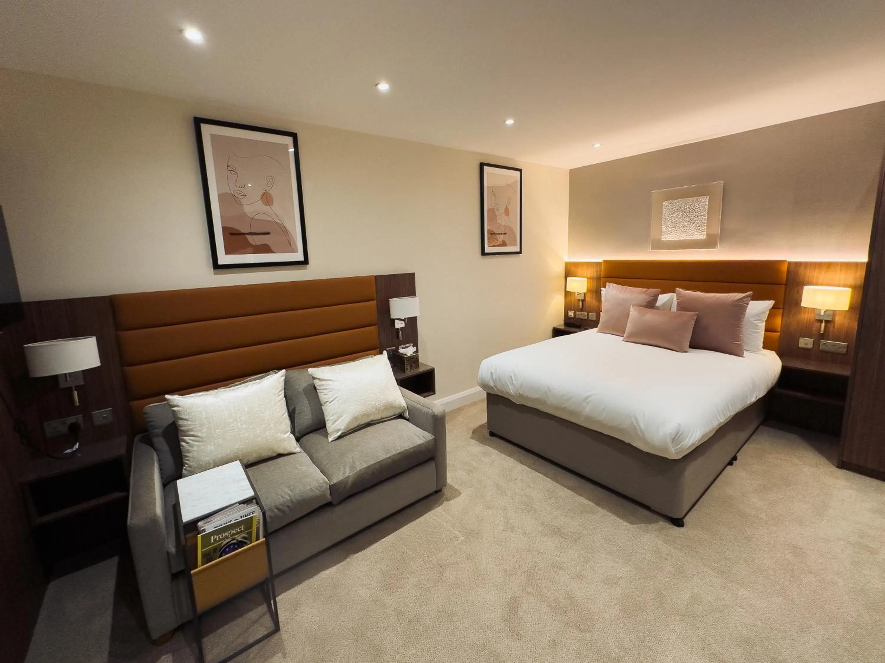 Bed in Grand Concerto Hotel