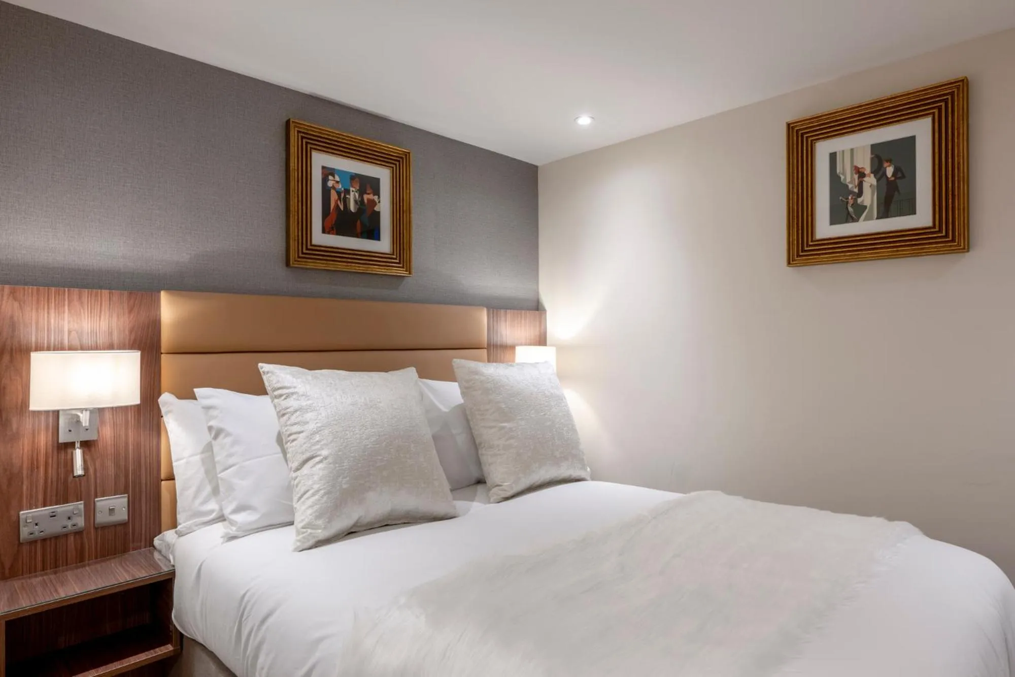 Bed in Grand Concerto Hotel