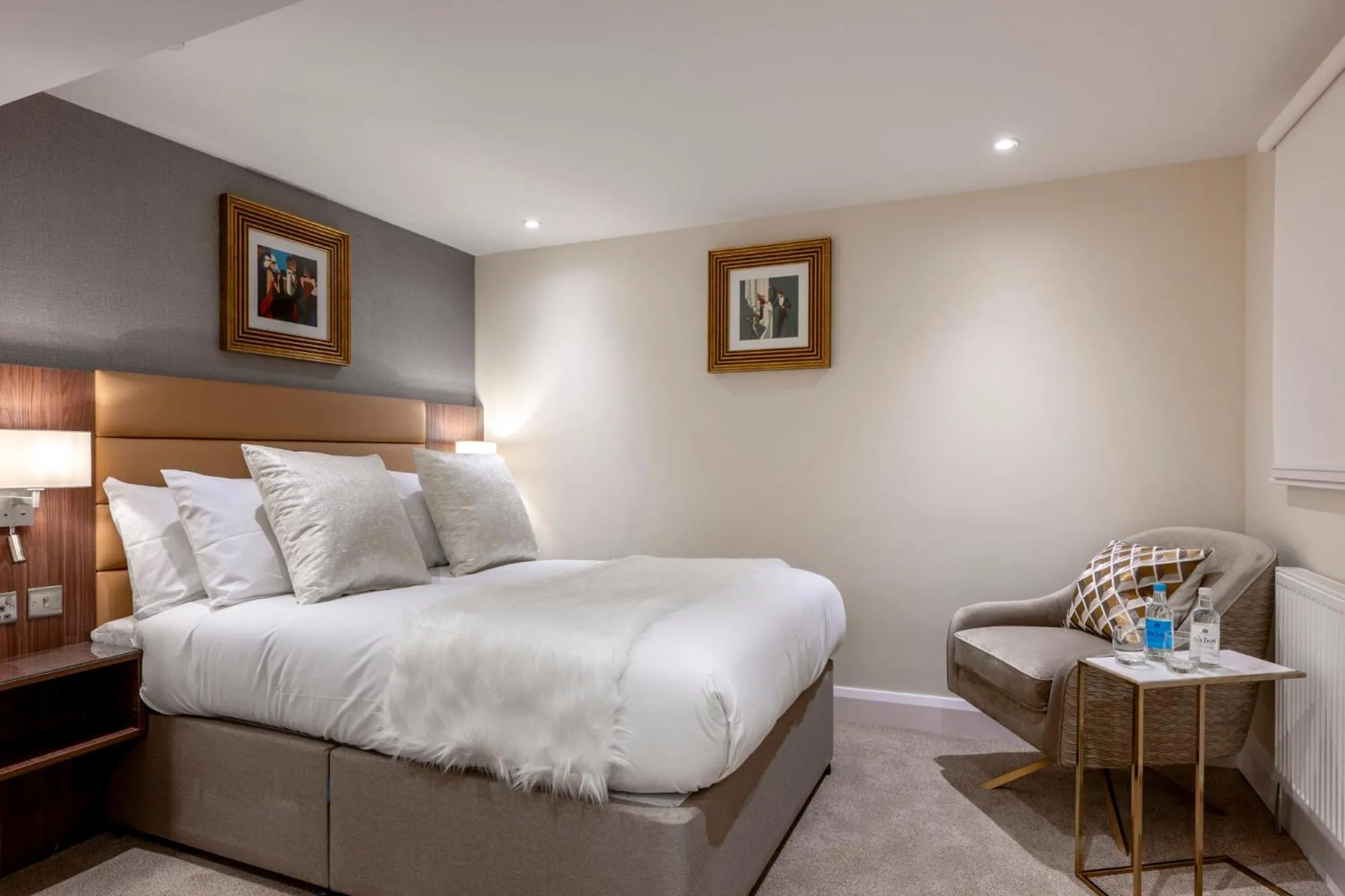 Bed in Grand Concerto Hotel