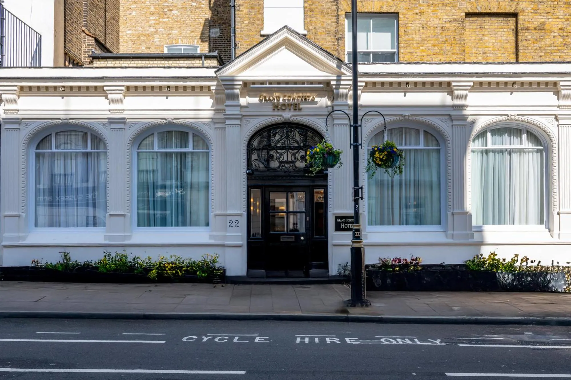 Facade/entrance in Grand Concerto Hotel