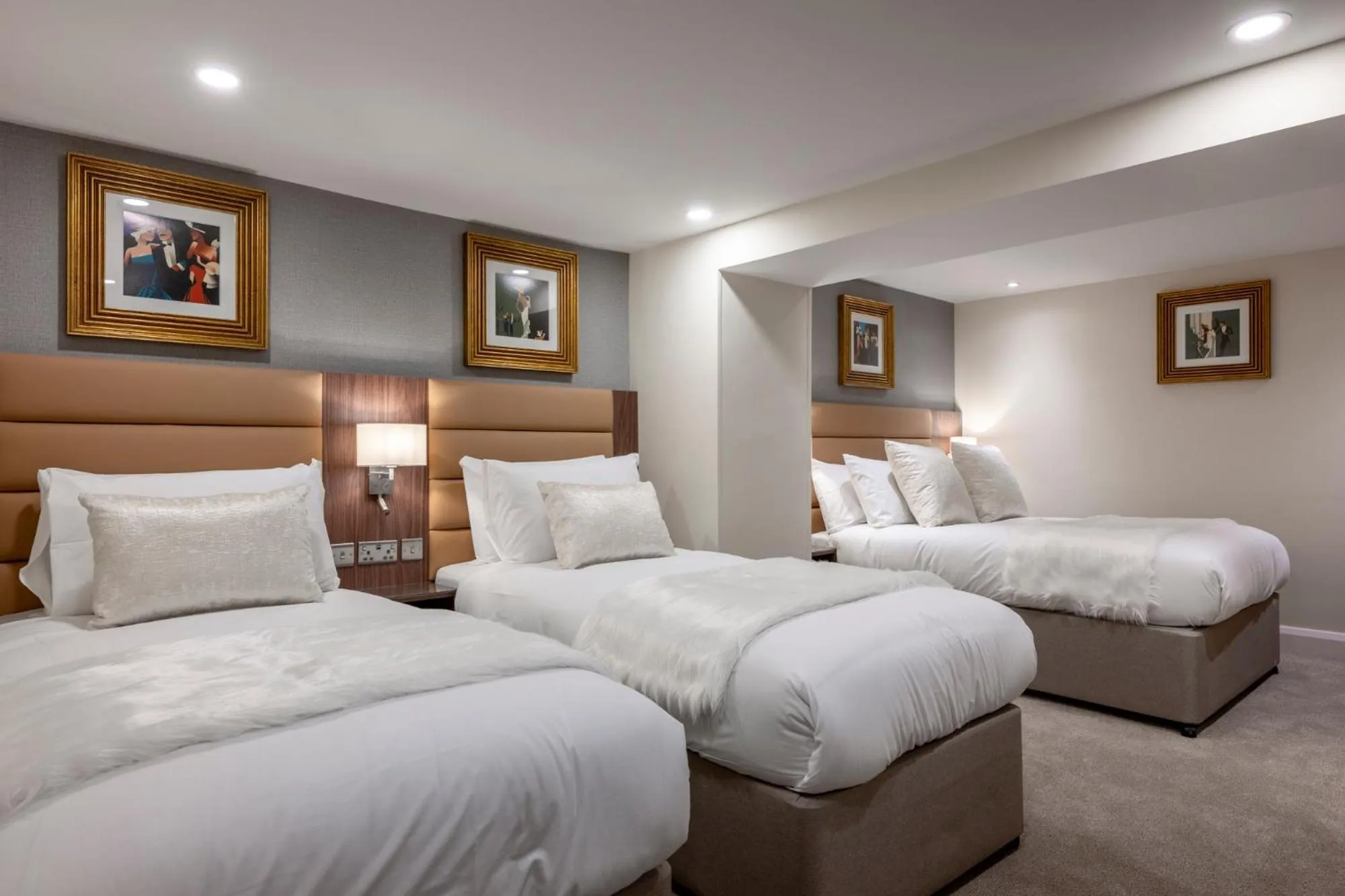 Bed in Grand Concerto Hotel