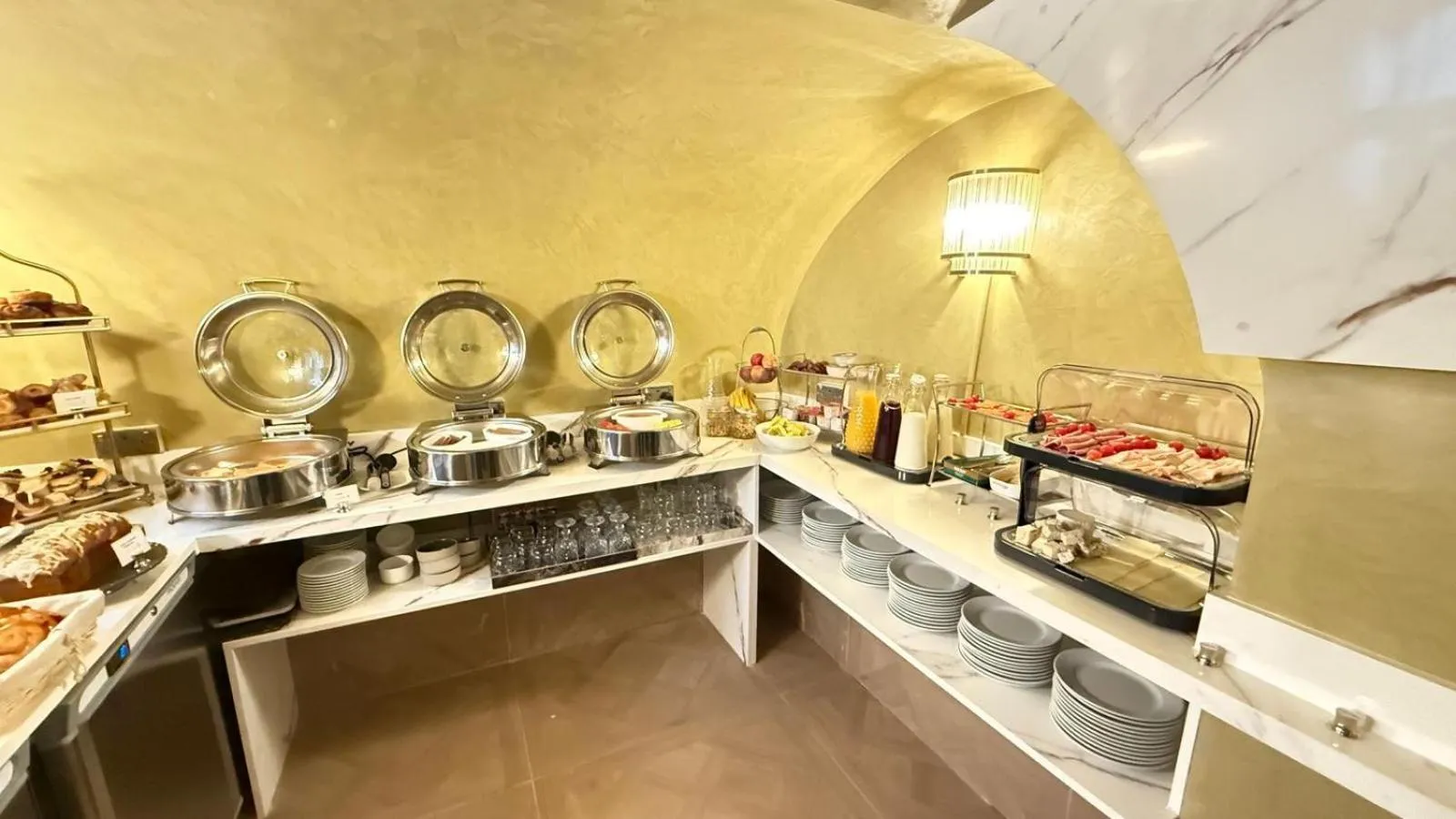 Breakfast in Grand Concerto Hotel