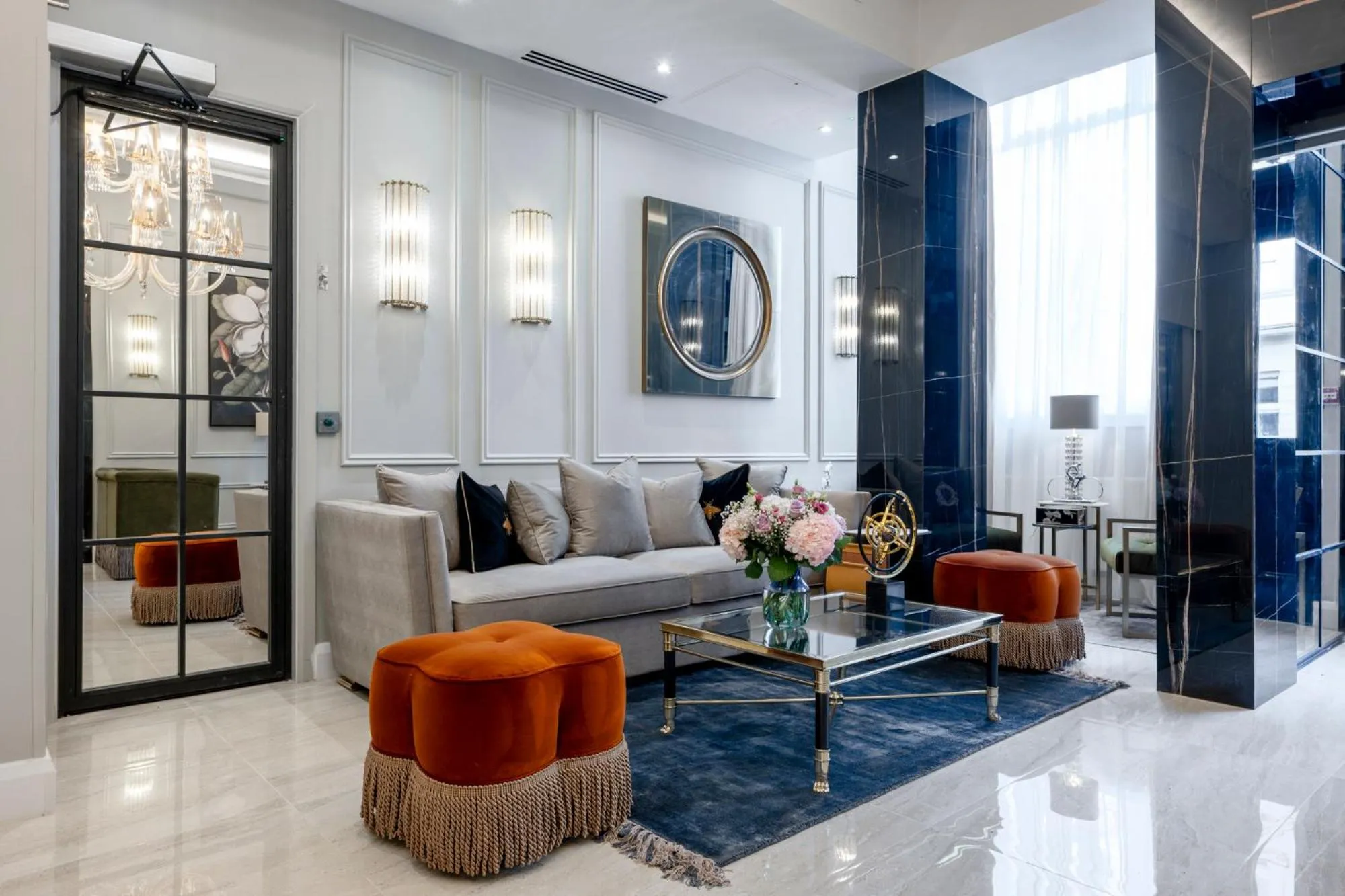 Seating area in Grand Concerto Hotel