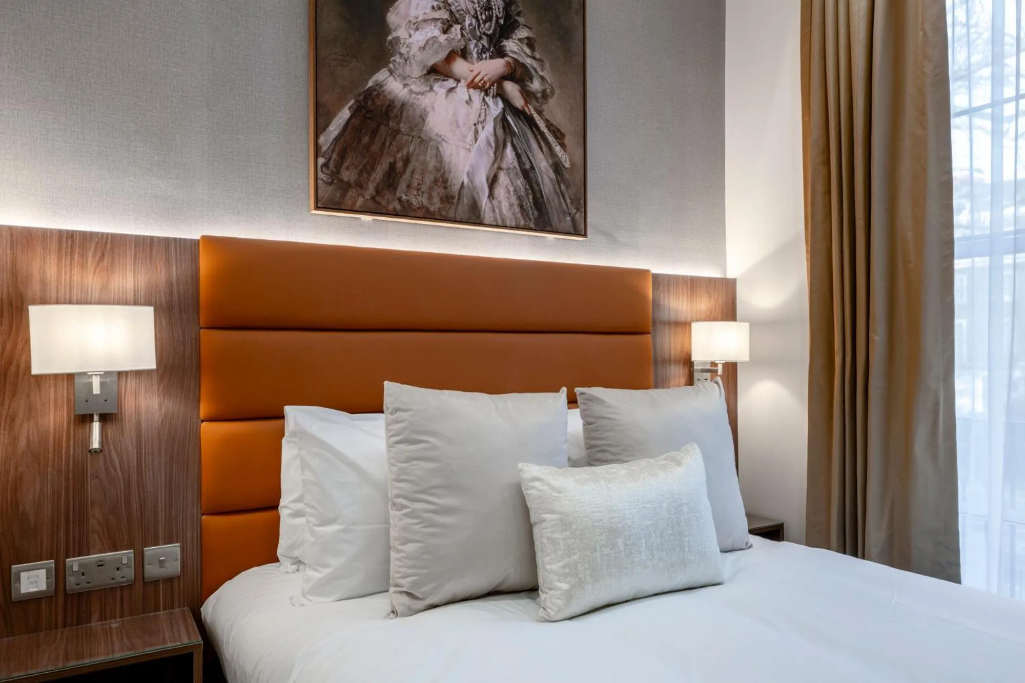 Bed in Grand Concerto Hotel