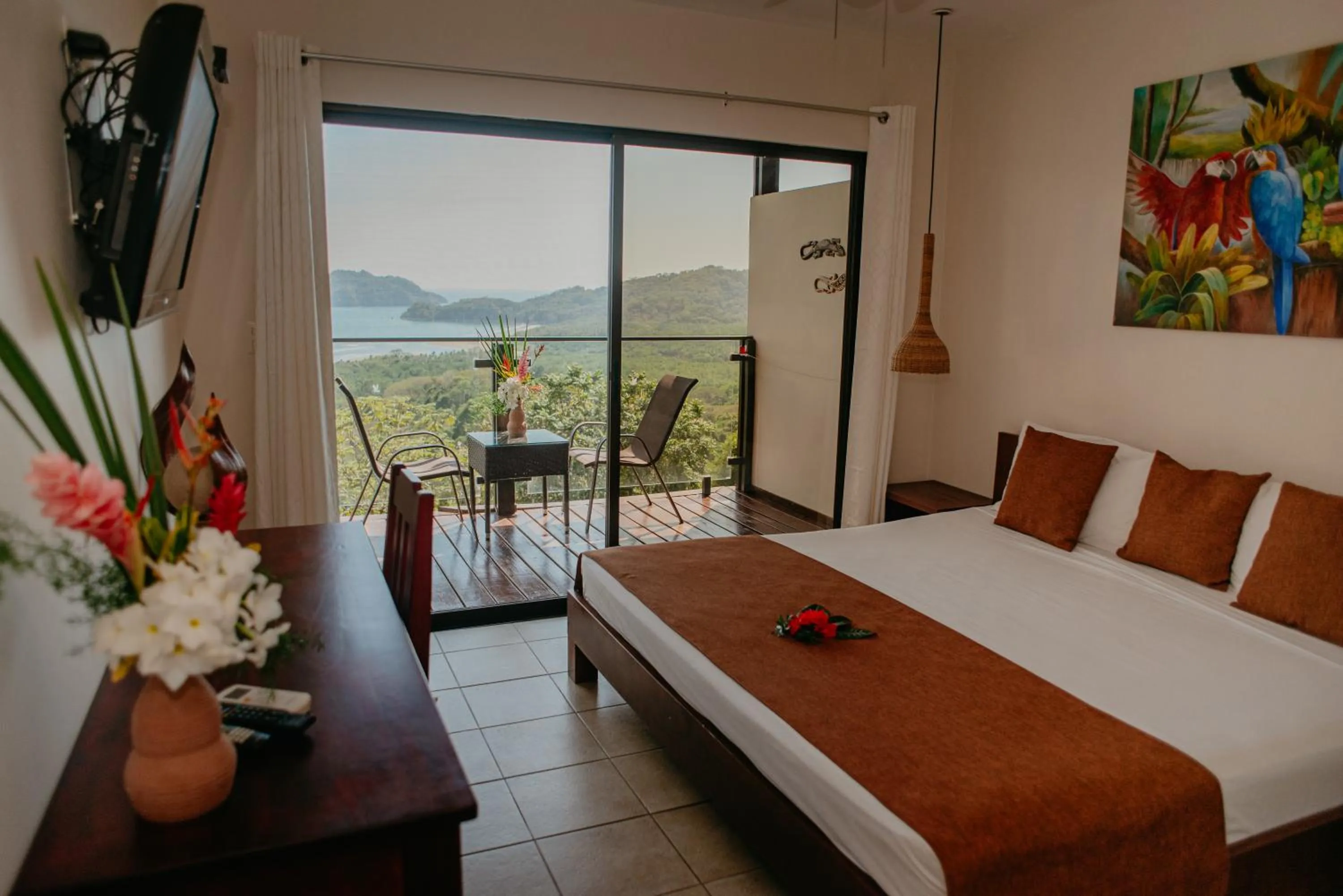 Bedroom, Bed in Eco Boutique Hotel Vista Las Islas Reserva Natural