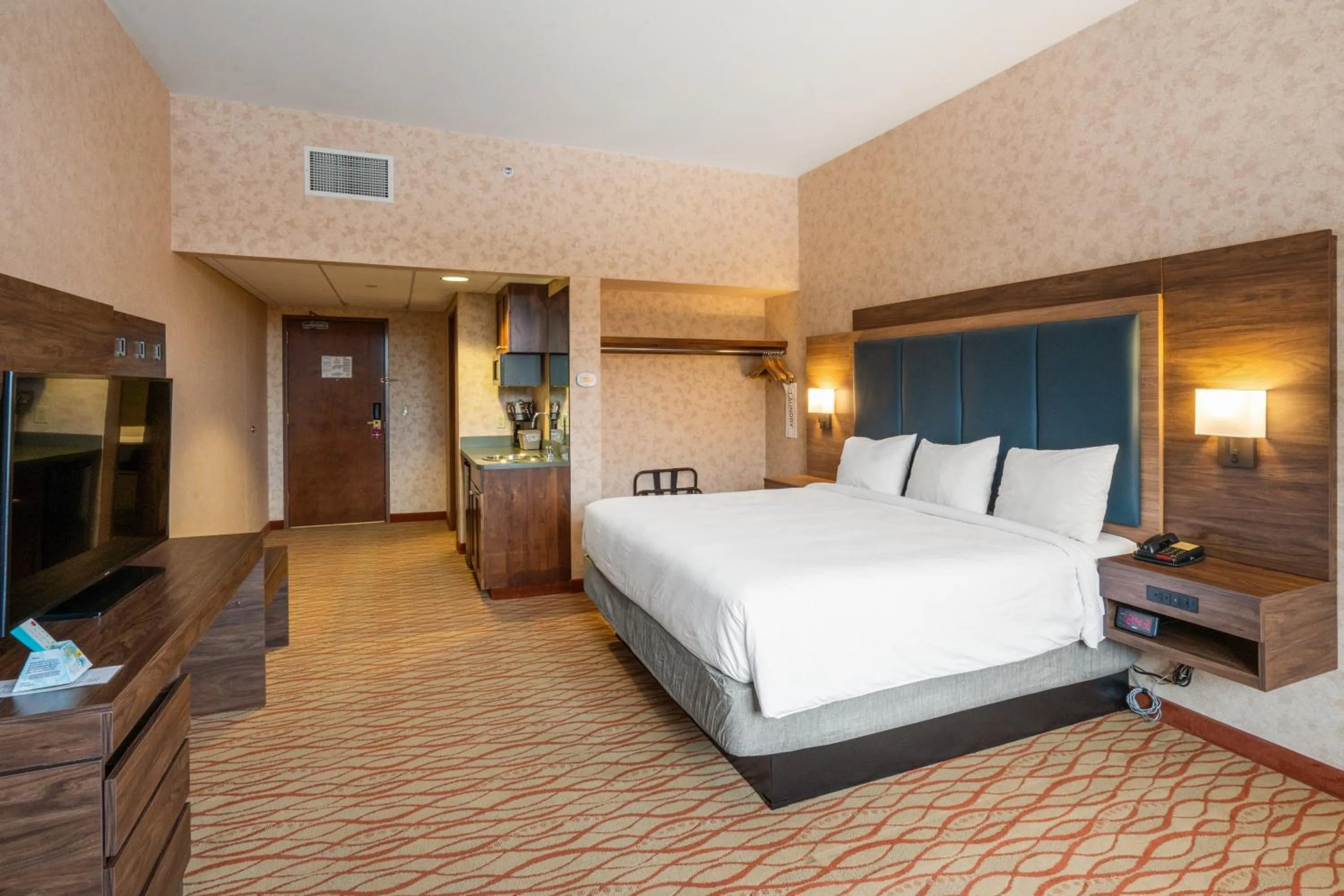 Bed in The Lodge at Big Sky