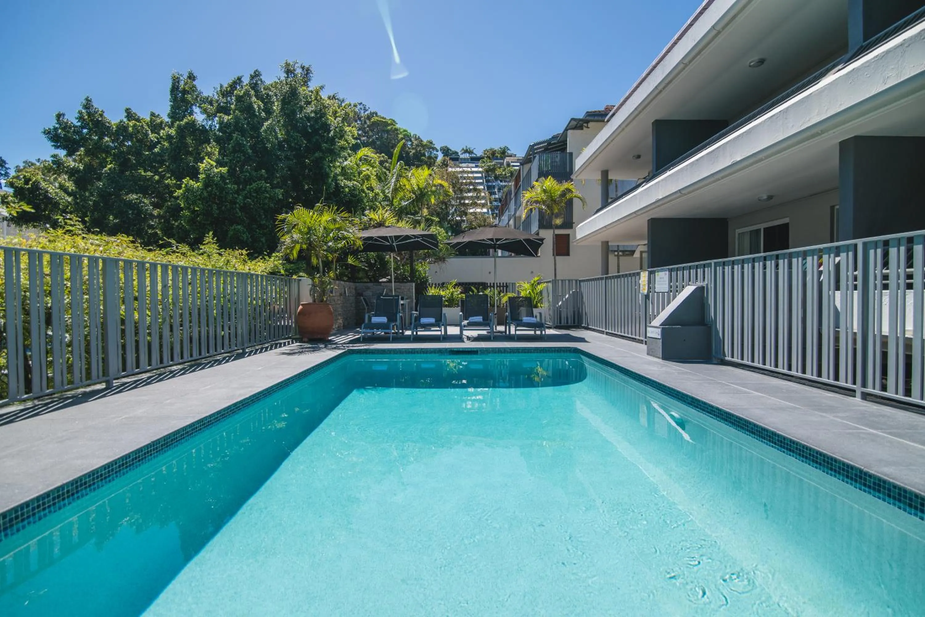 Swimming pool in Saks on Hastings