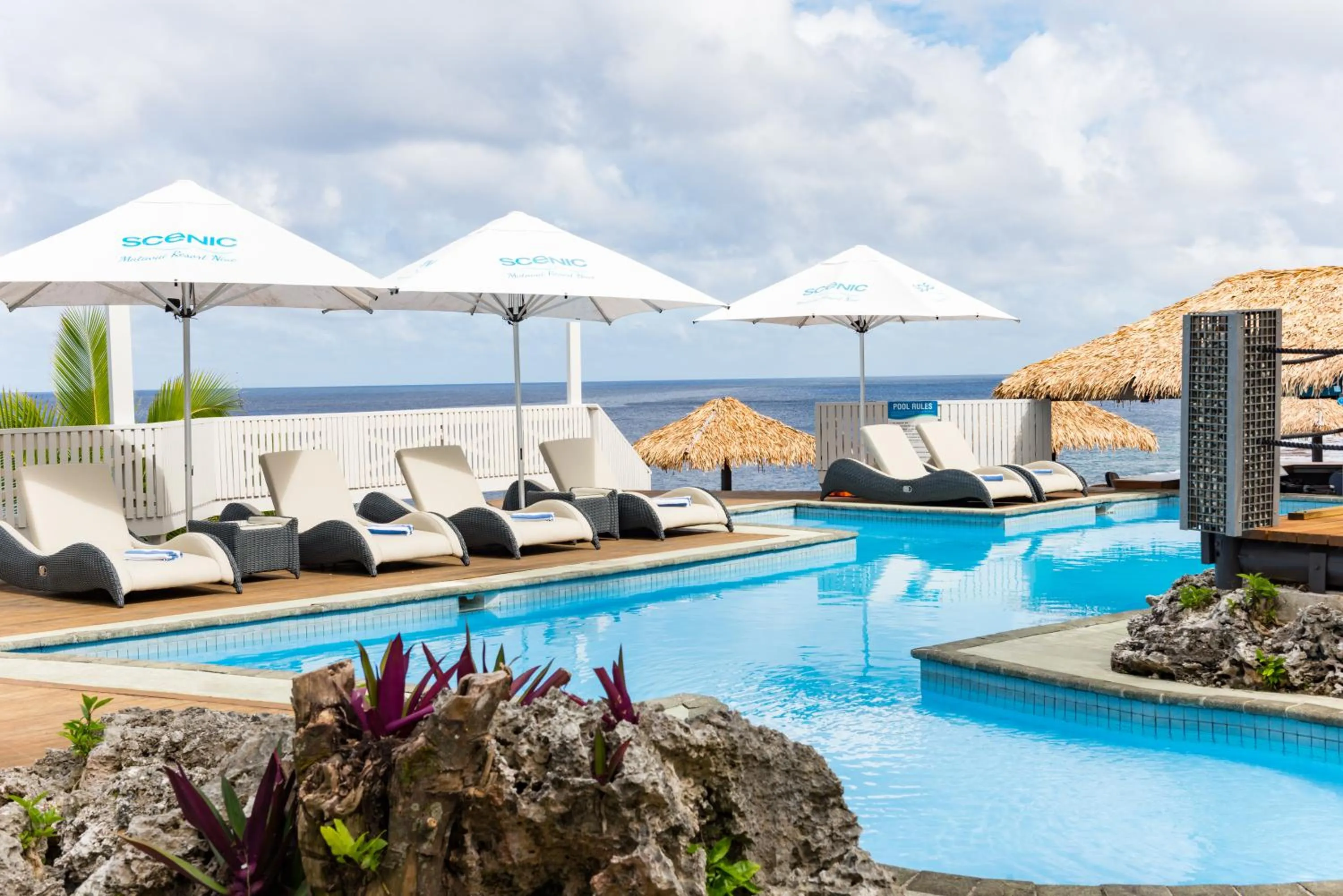 Balcony/Terrace in Scenic Matavai Resort Niue
