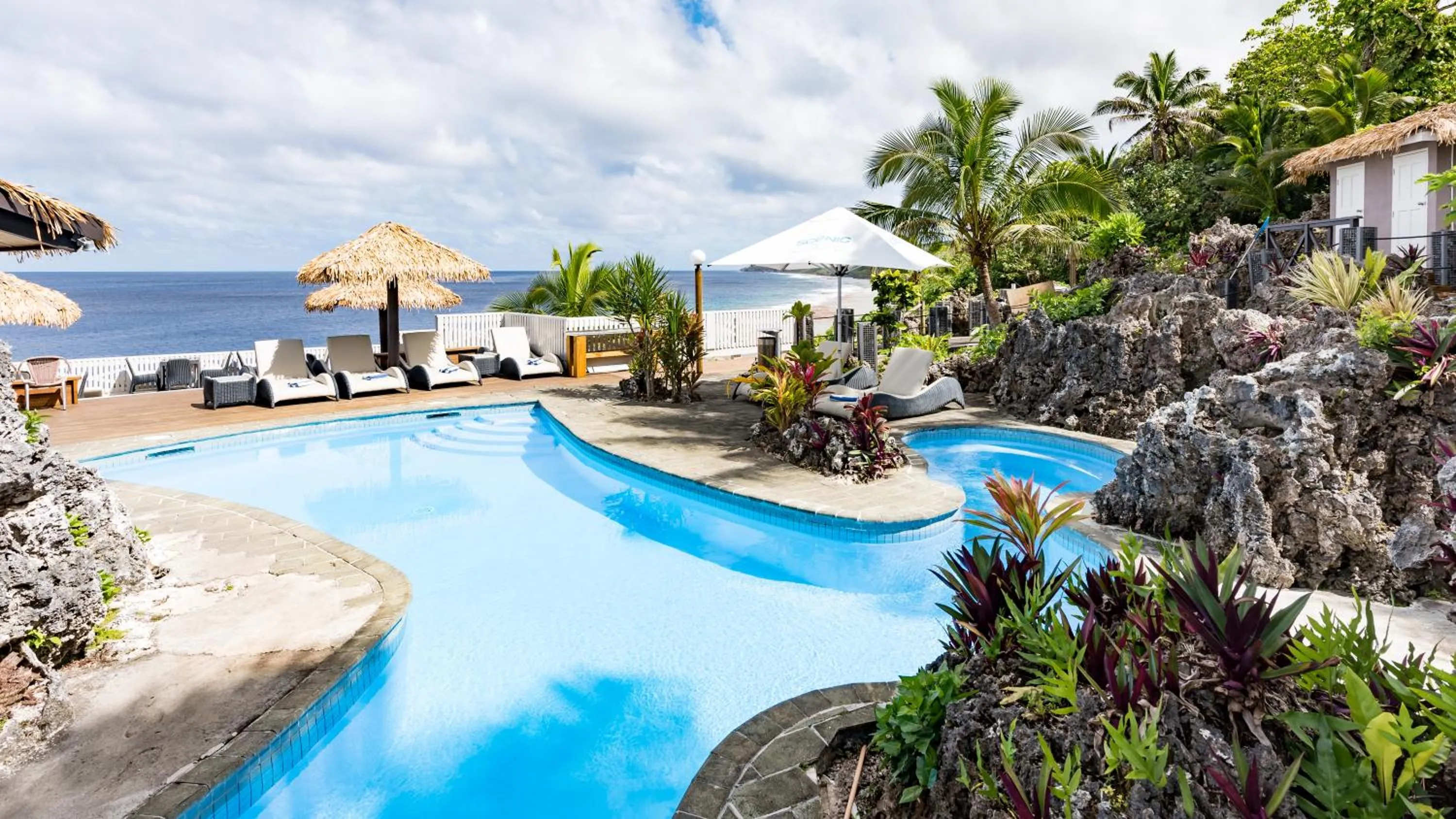Swimming pool in Scenic Matavai Resort Niue