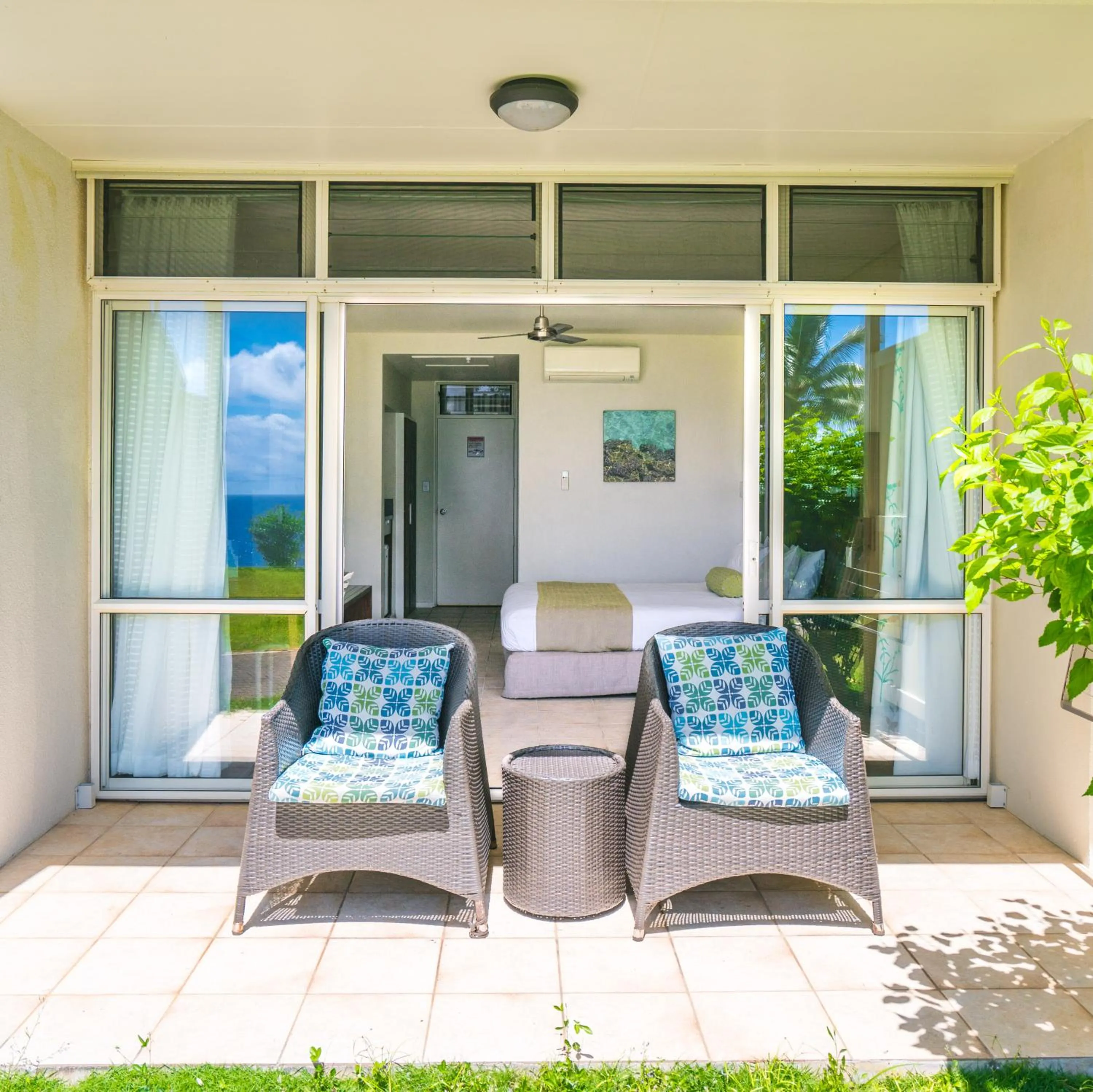 Patio in Scenic Matavai Resort Niue
