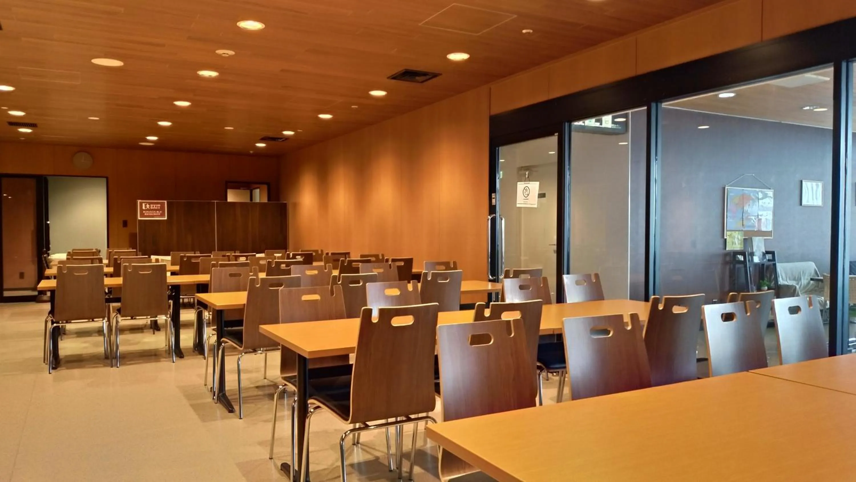 Restaurant/places to eat in Tokyo Central Youth Hostel