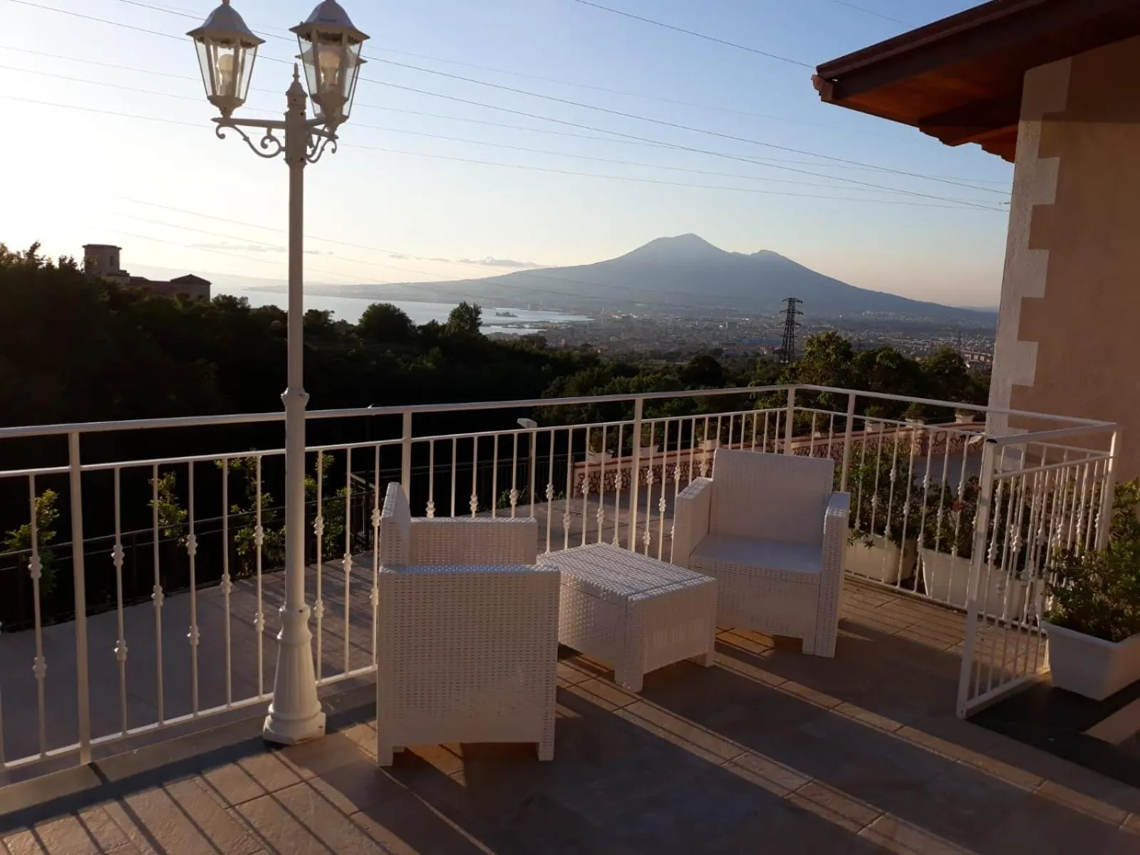 Balcony/Terrace in B&B Villa Catiè