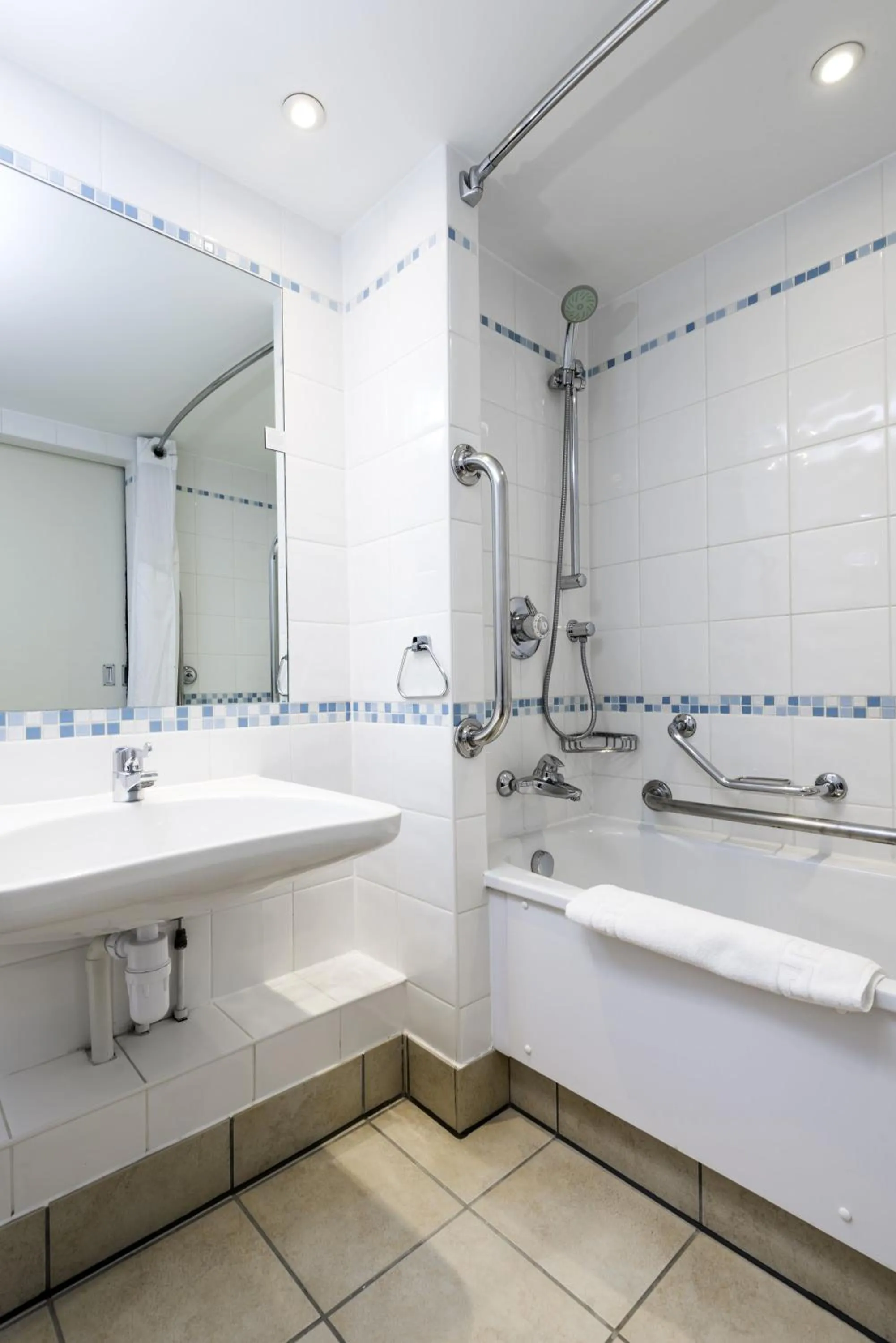 Bathroom in Holiday Inn Milton Keynes Central by IHG