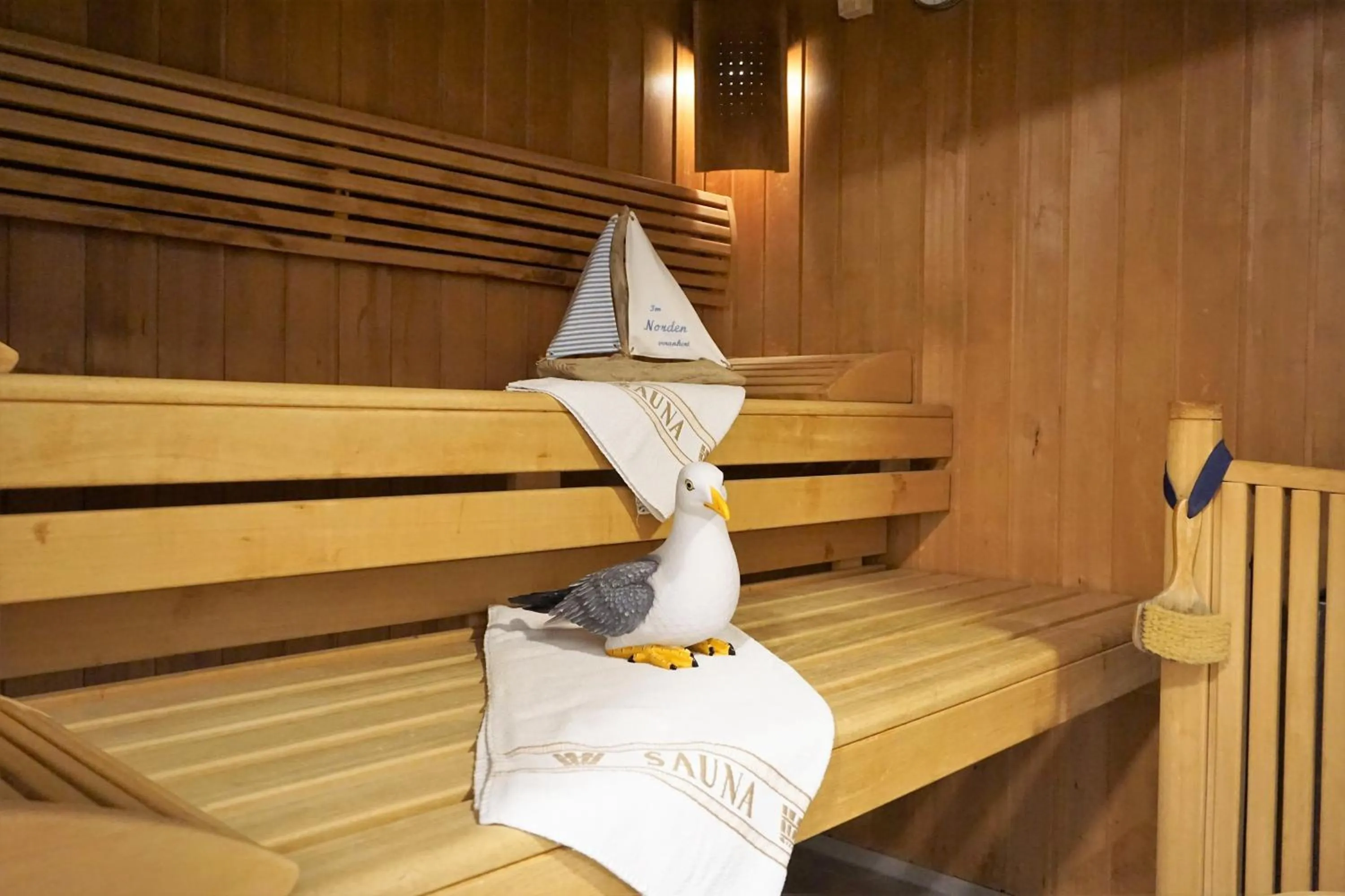 Sauna in Parkhotel Seeblick