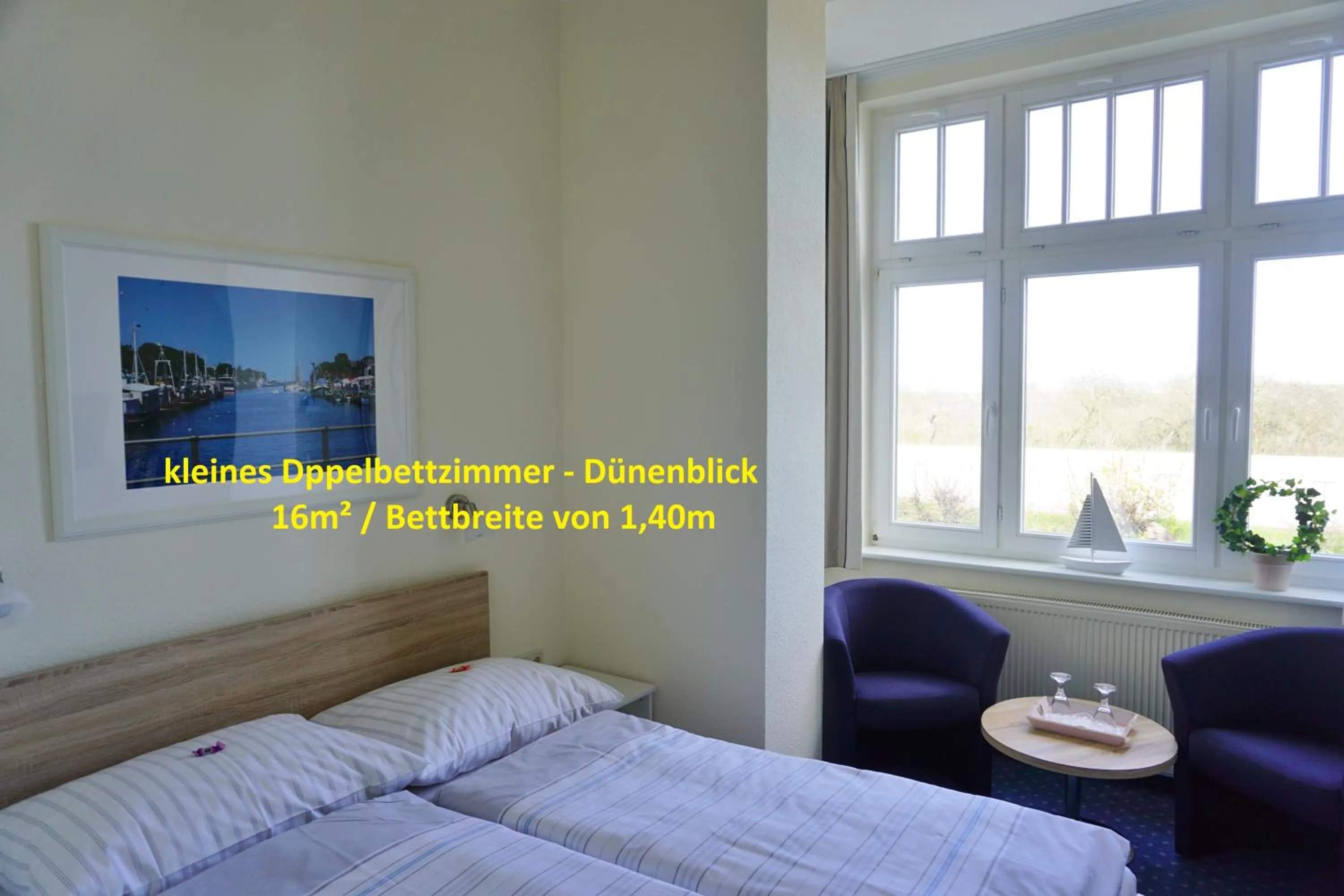 Bed in Parkhotel Seeblick