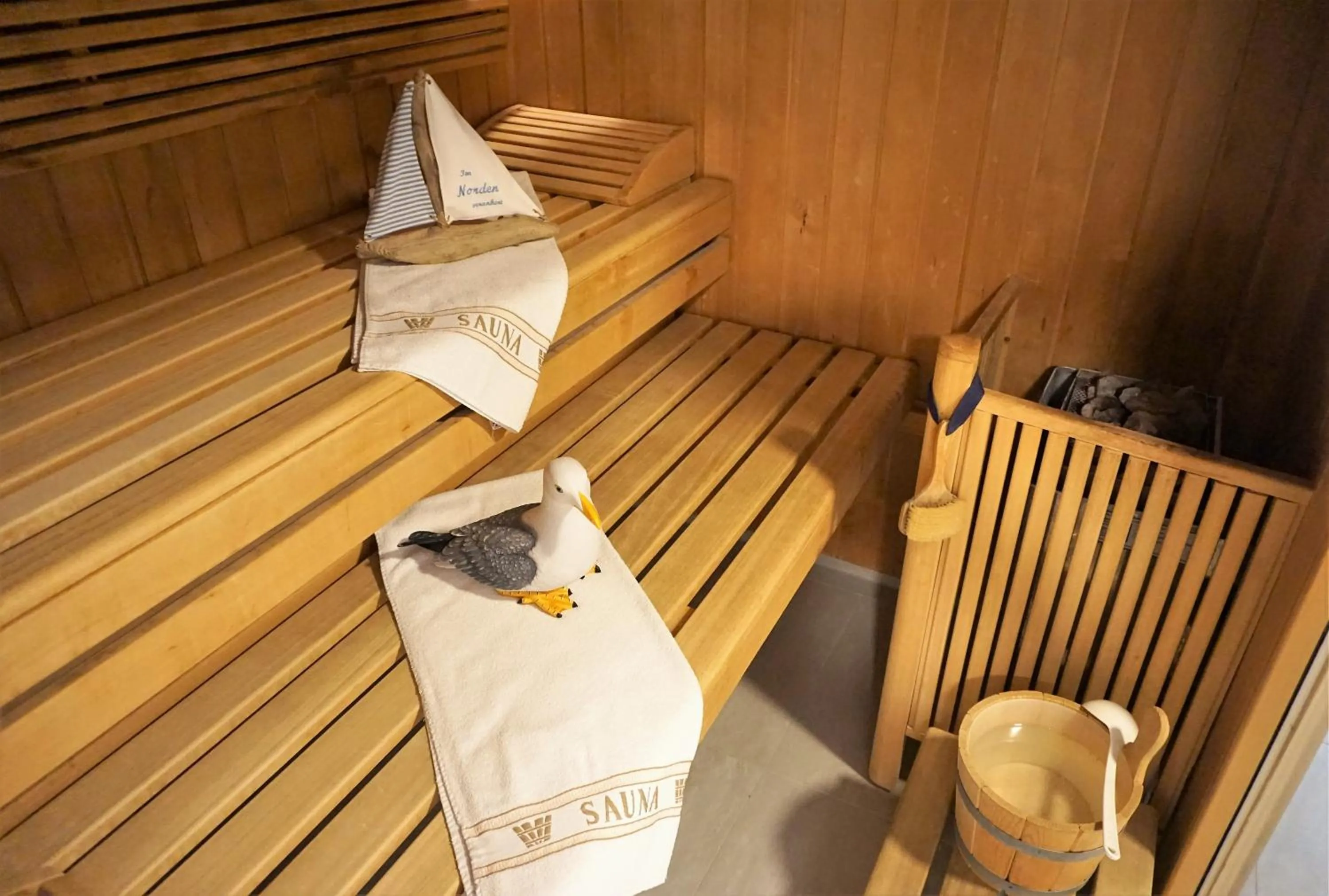 Sauna in Parkhotel Seeblick