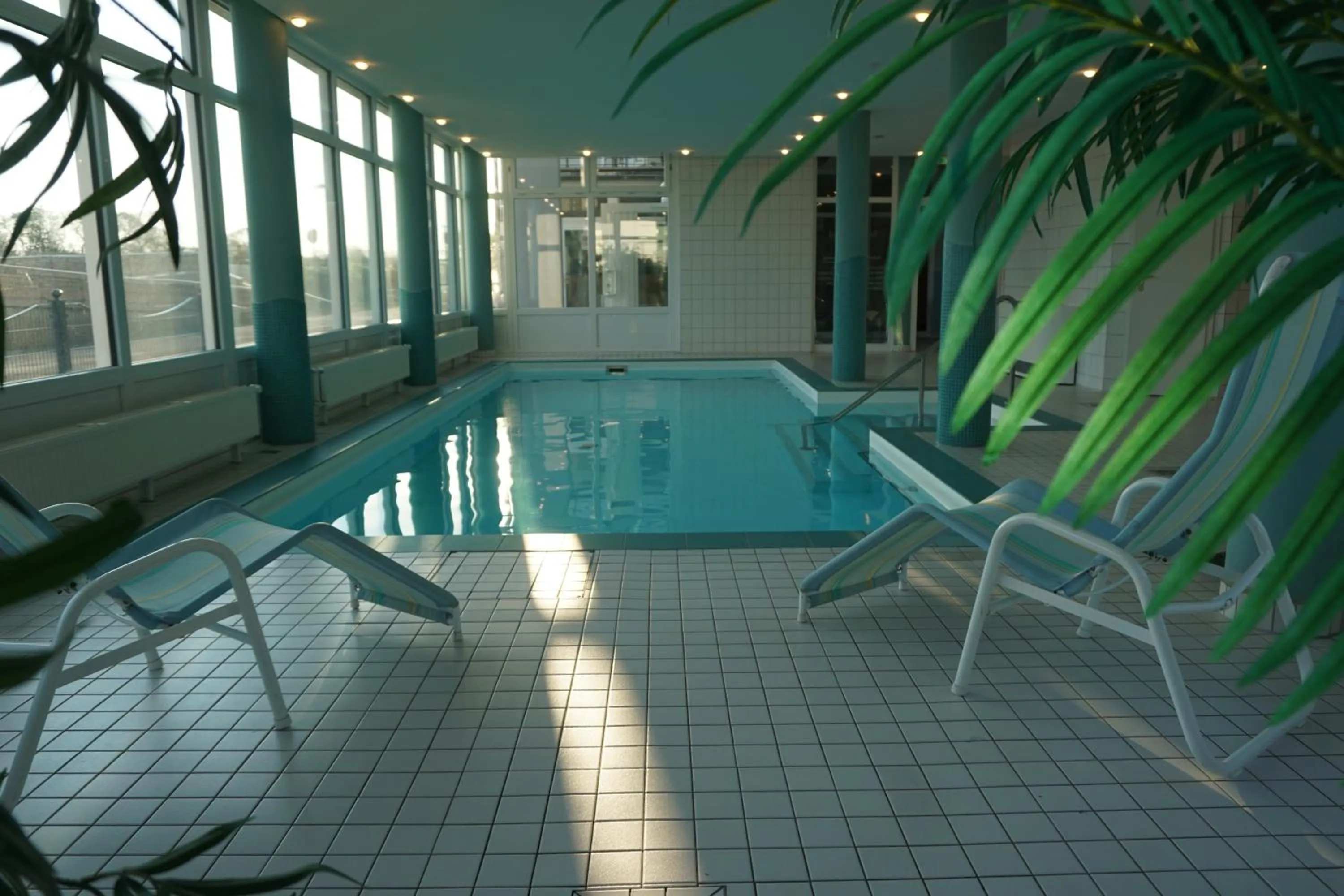 Swimming pool in Parkhotel Seeblick