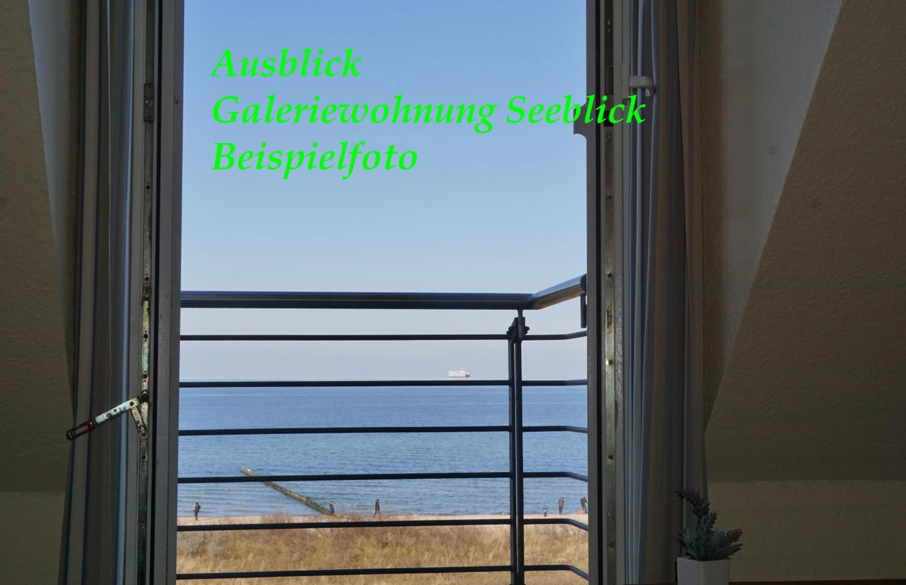 Sea view in Parkhotel Seeblick