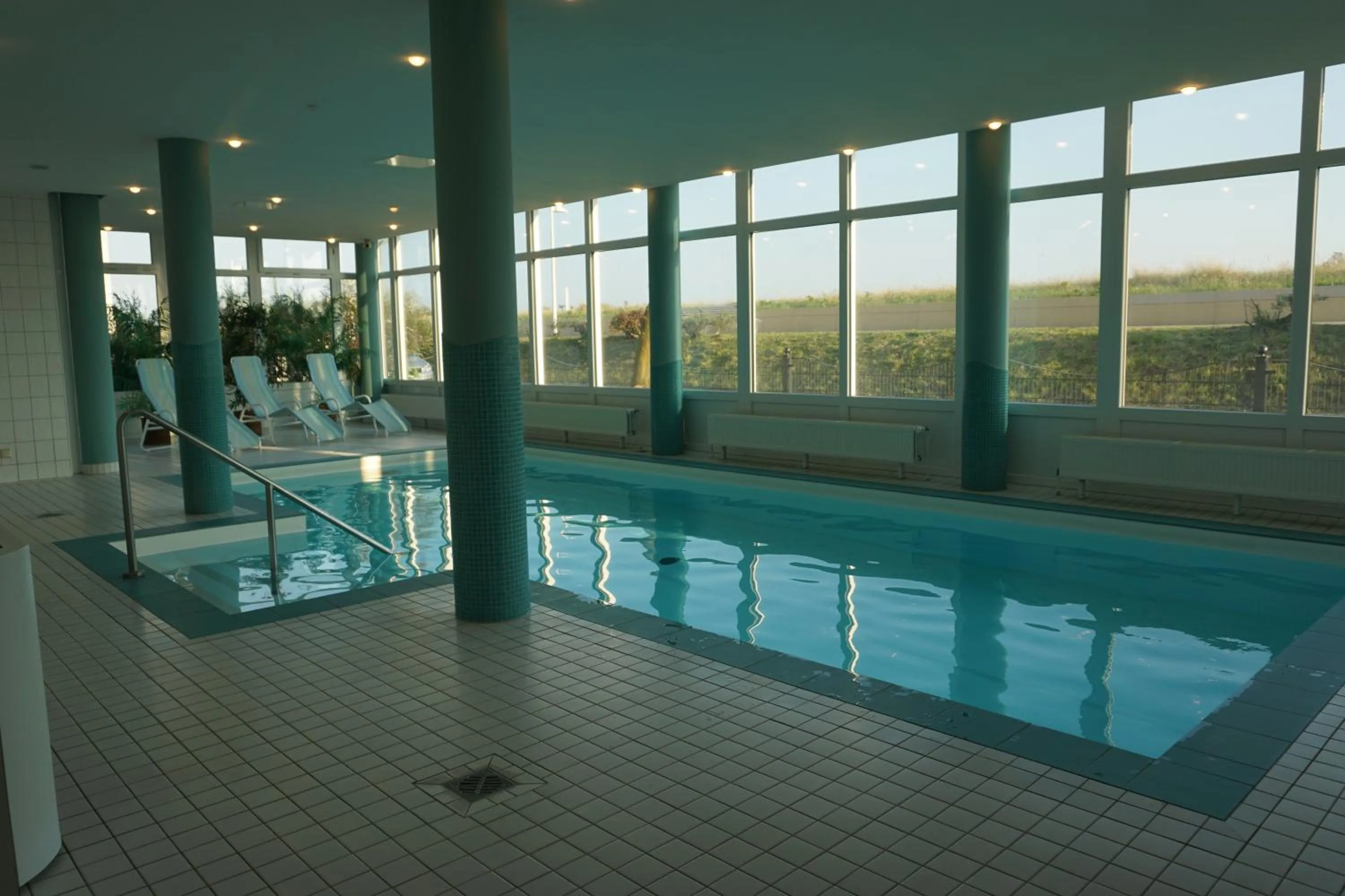 Swimming pool in Parkhotel Seeblick