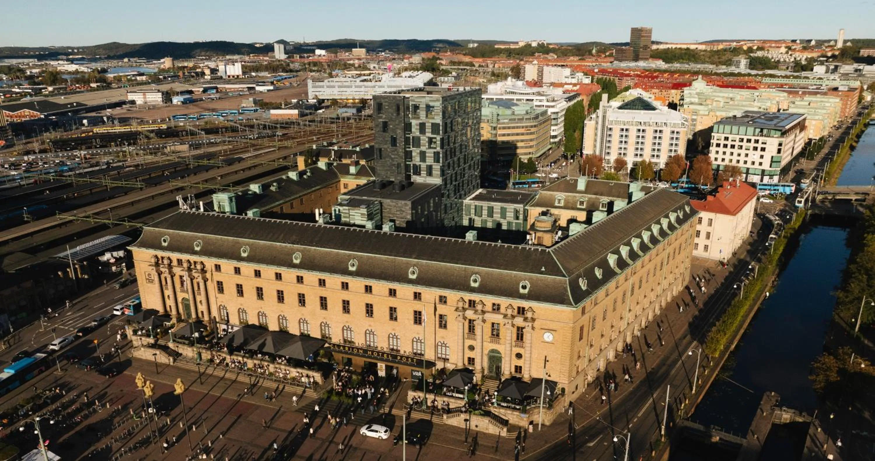 Facade/entrance in Clarion Hotel Post