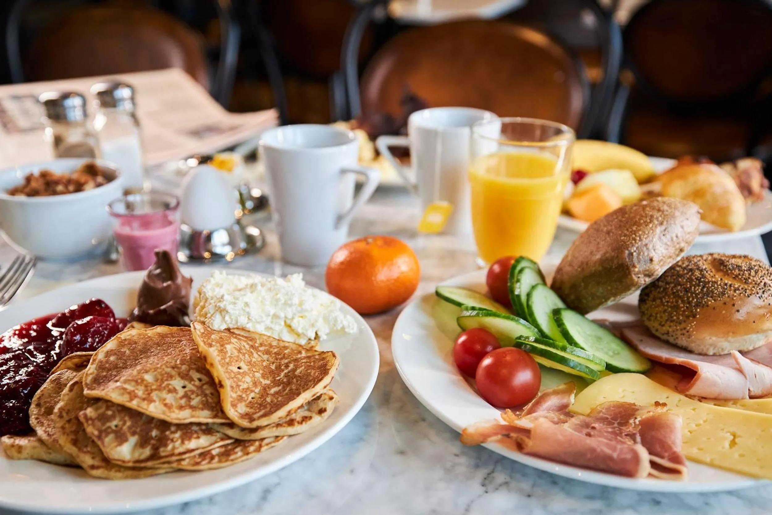 Breakfast in Clarion Hotel Post