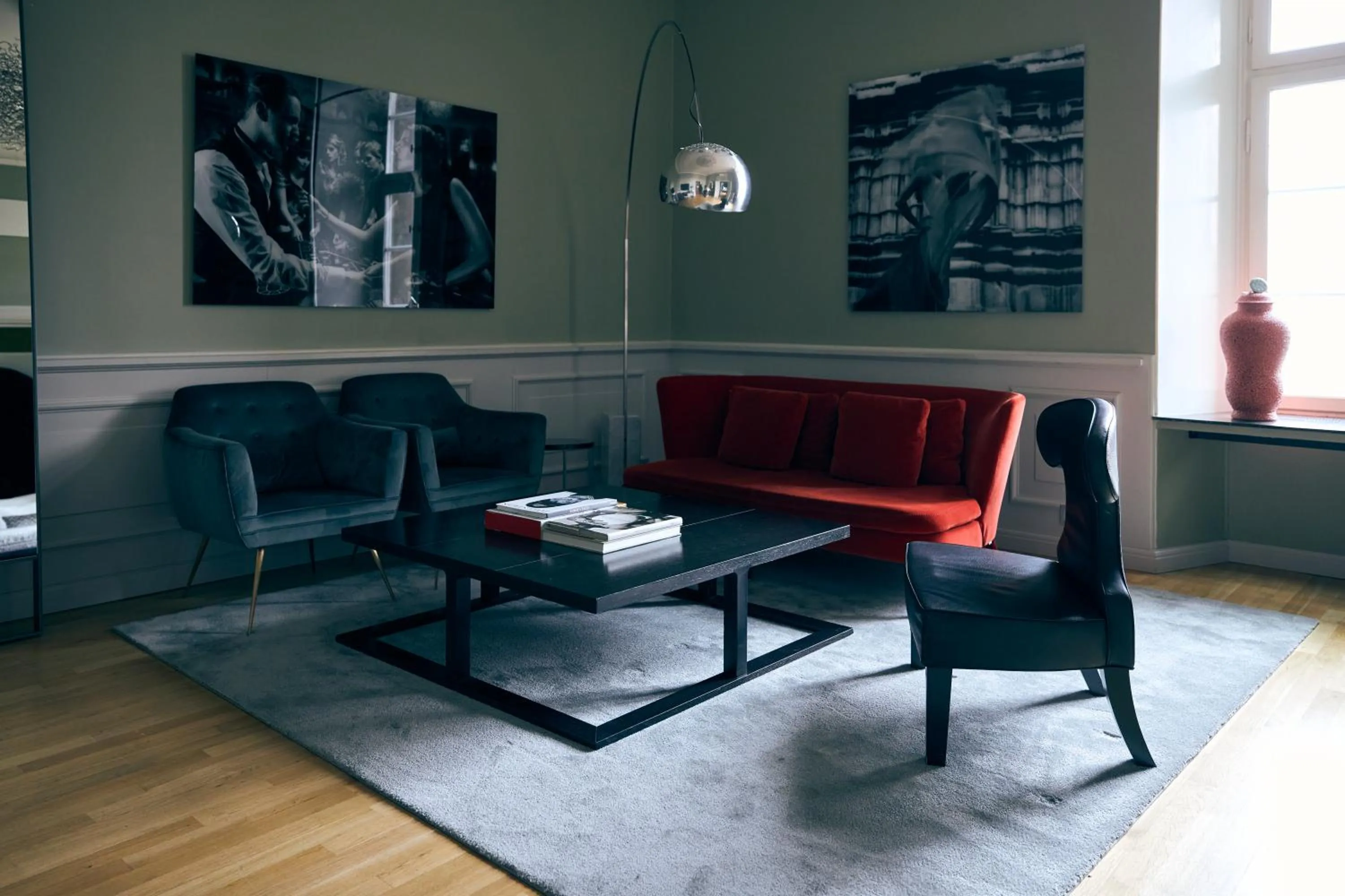 Living room in Clarion Hotel Post