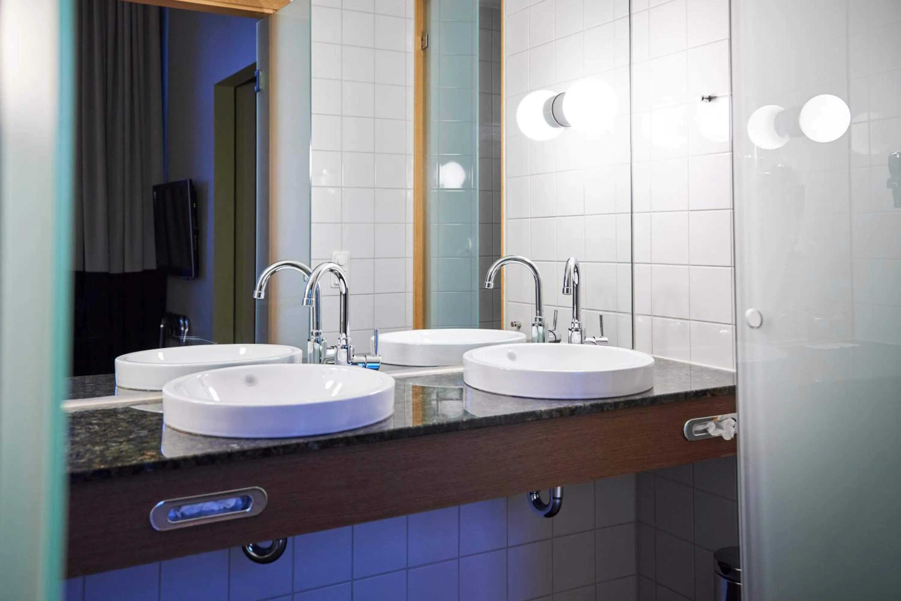 Bathroom in Clarion Hotel Post