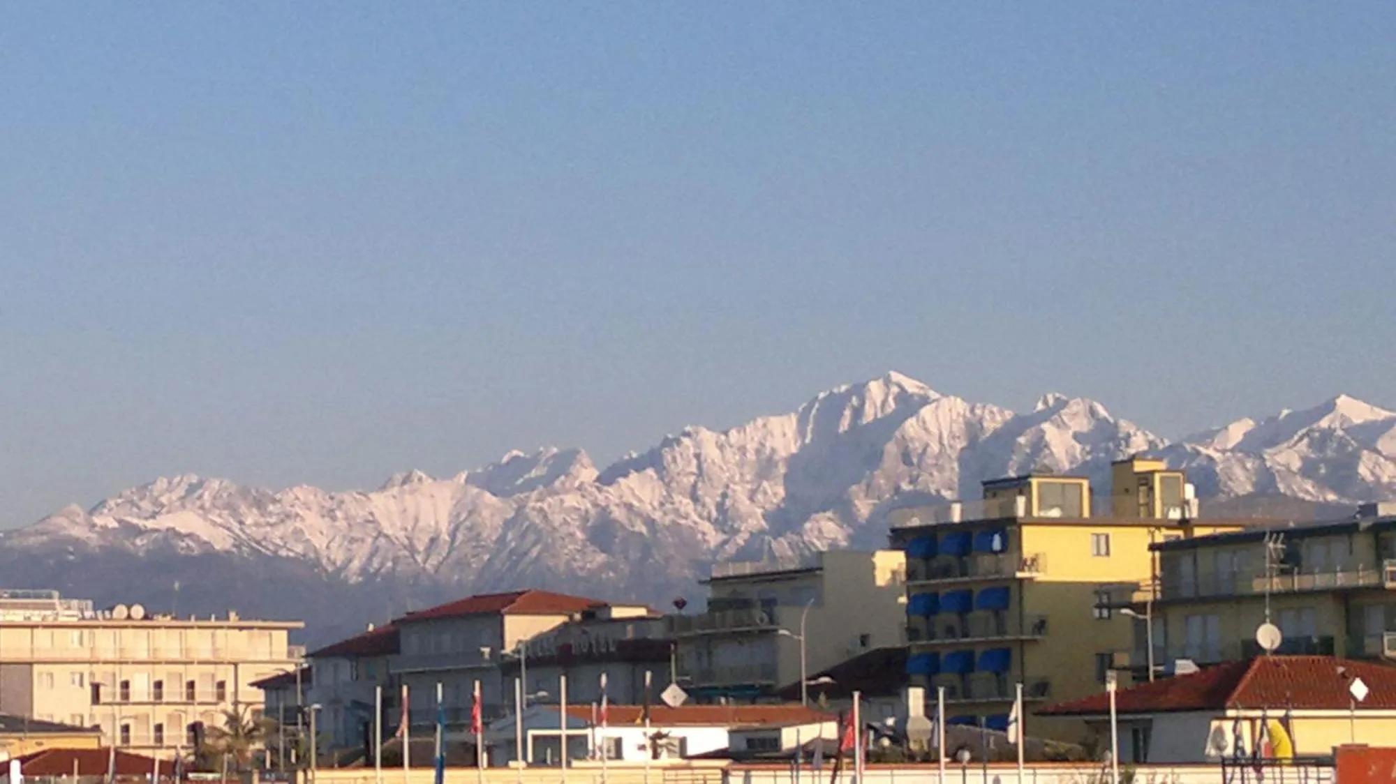 Mountain view in Hotel Sole E Mare